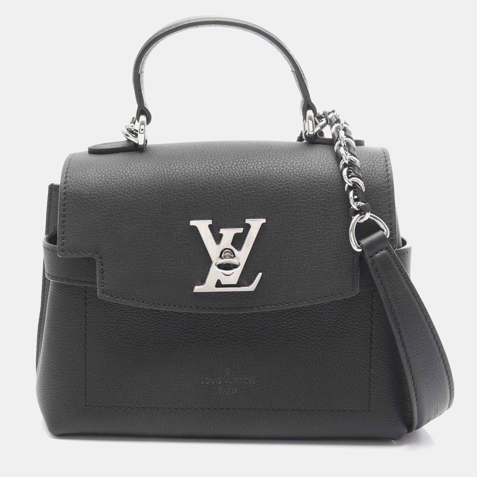 Louis Vuitton Lockme Evermini Black Leather Shoulder Bag
Louis Vuitton Lockme Evermini Black Leather Shoulder Bag