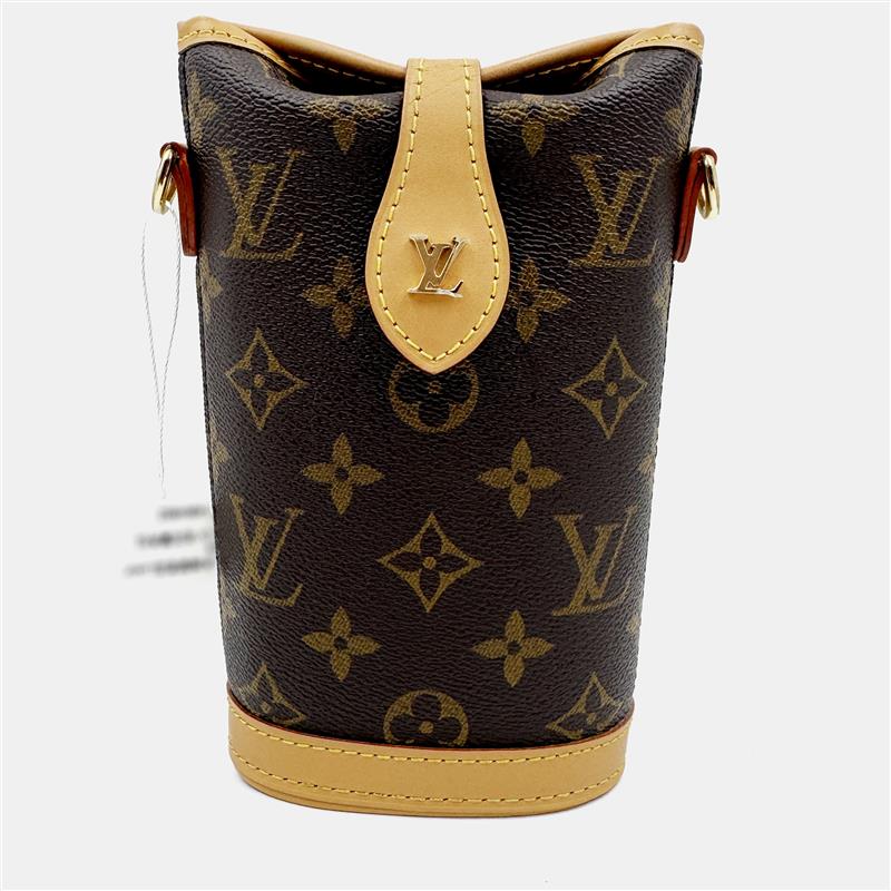 Louis Vuitton Fold Me Pouch Shoulder Bag Monogram Canvas Leather - Louis Vuitton - Modalova