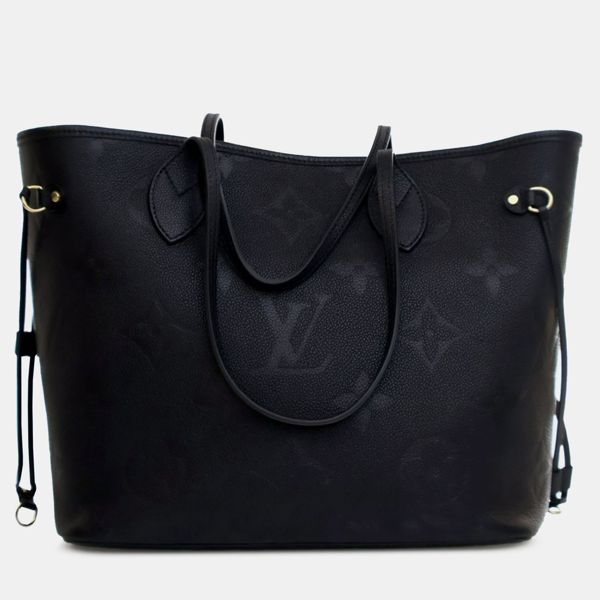 Louis Vuitton Black Monogram Giant Empreinte Neverfull MM
Louis Vuitton Black Monogram Giant Empreinte Neverfull MM