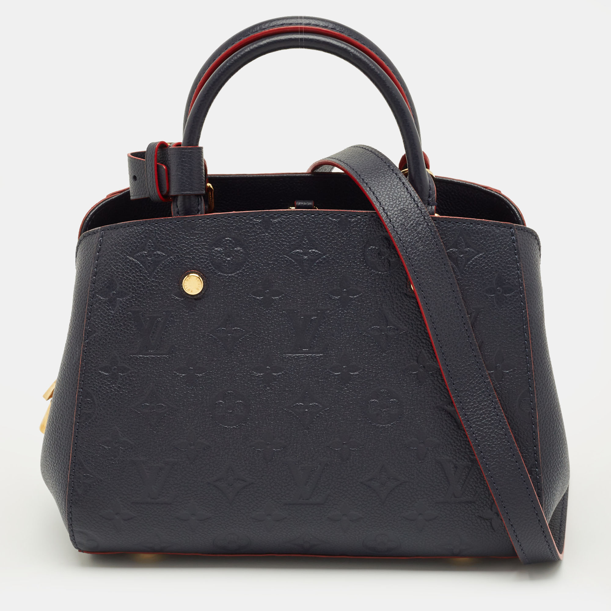 Louis Vuitton Marine Rogue Monogram Empreinte Leather Montaigne BB Bag, Navy blue
Louis Vuitton Marine Rogue Monogram Empreinte Leather Montaigne BB Bag, Navy blue
