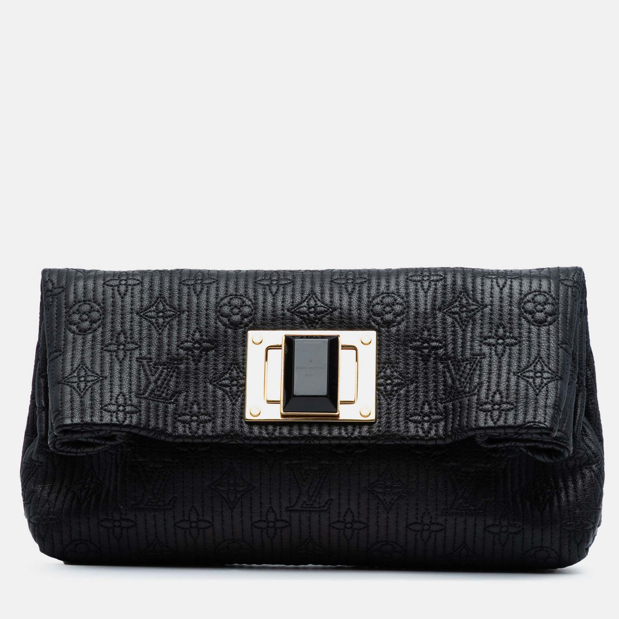 Louis Vuitton Pochette Altair Monogram Canvas Clutch Bag, Black
Louis Vuitton Pochette Altair Monogram Canvas Clutch Bag, Black