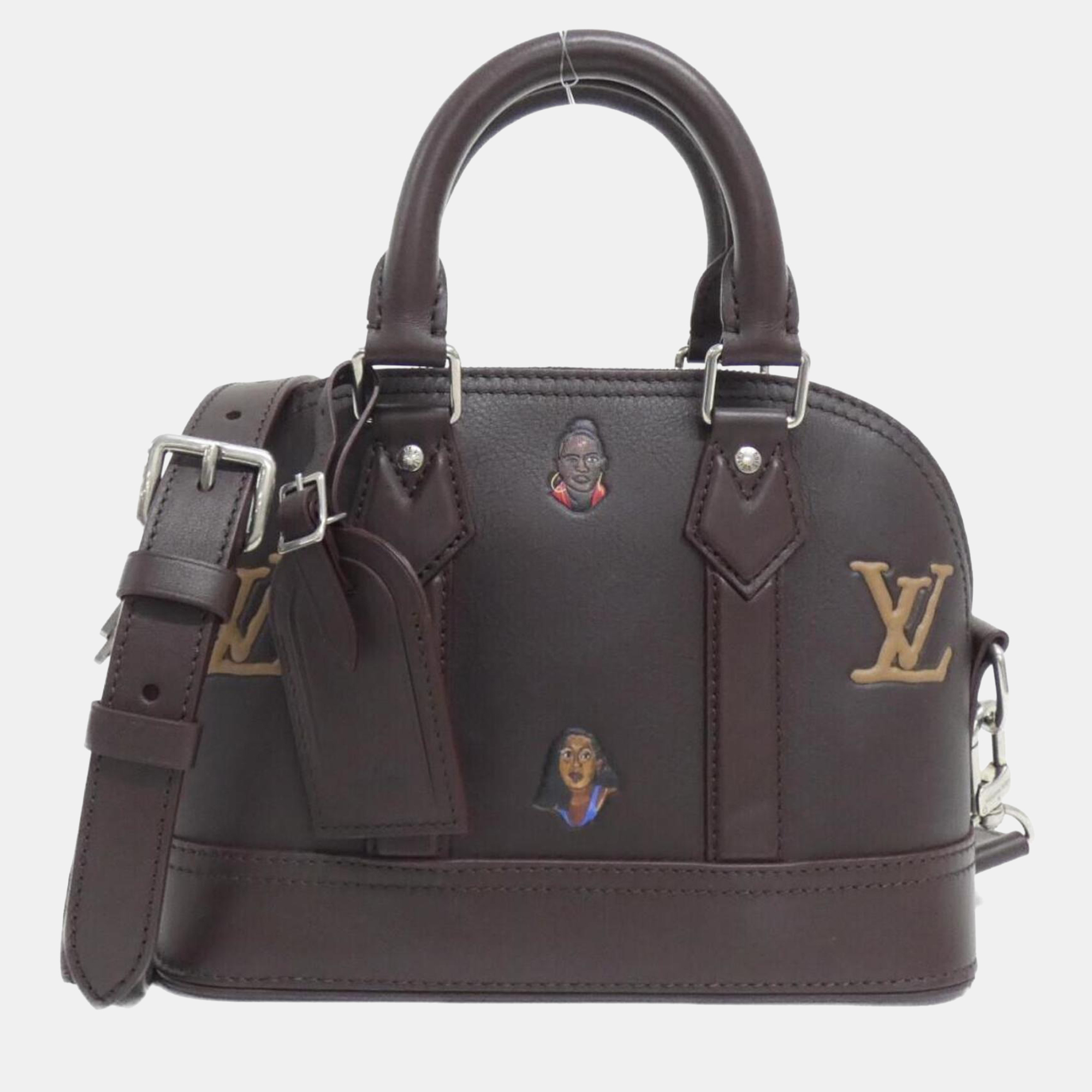 Louis Vuitton Alma BB Leather Top Handle Bag, Brown
Louis Vuitton Alma BB Leather Top Handle Bag, Brown