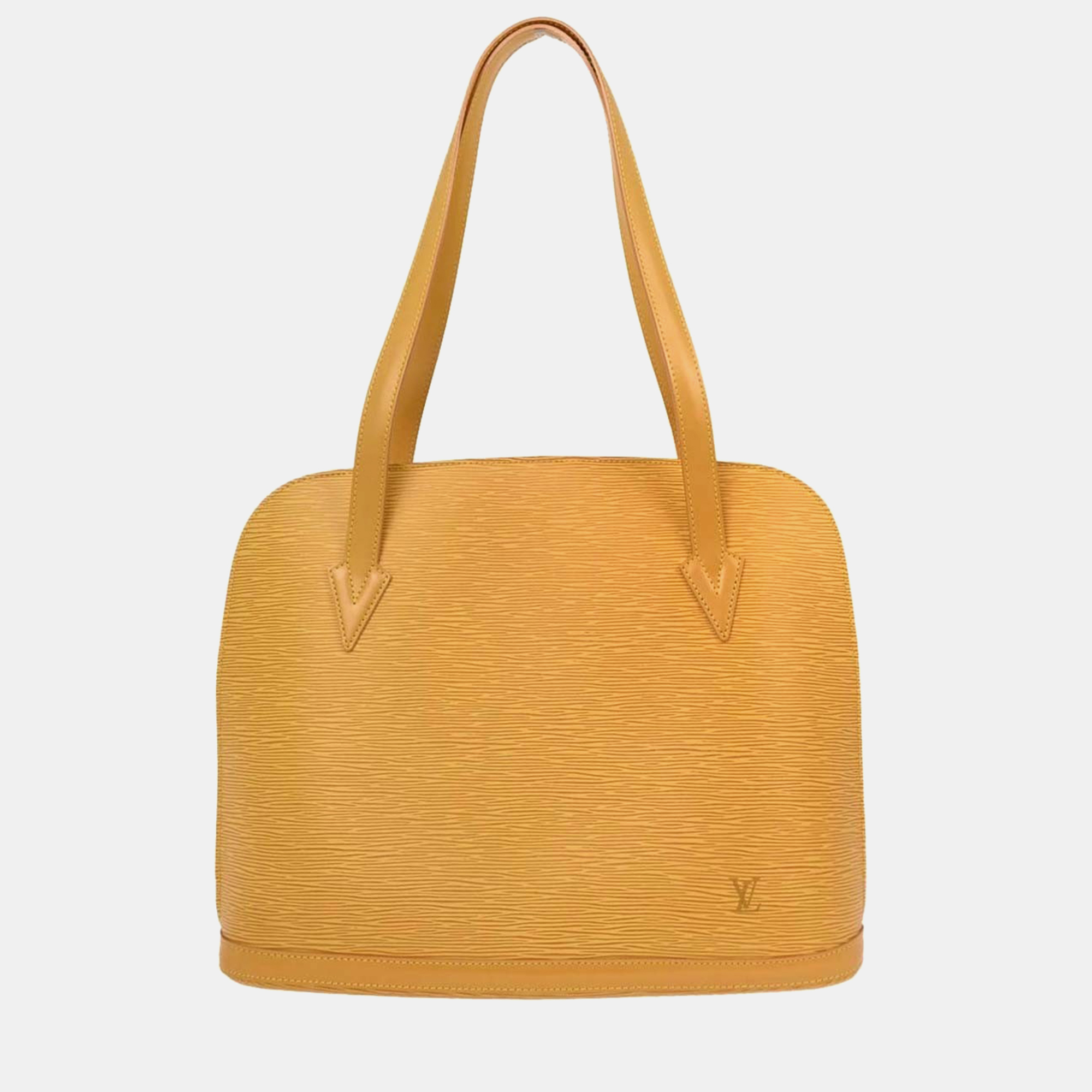 Louis Vuitton Lussac Yellow Epi Leather Shoulder Bag
Louis Vuitton Lussac Yellow Epi Leather Shoulder Bag
