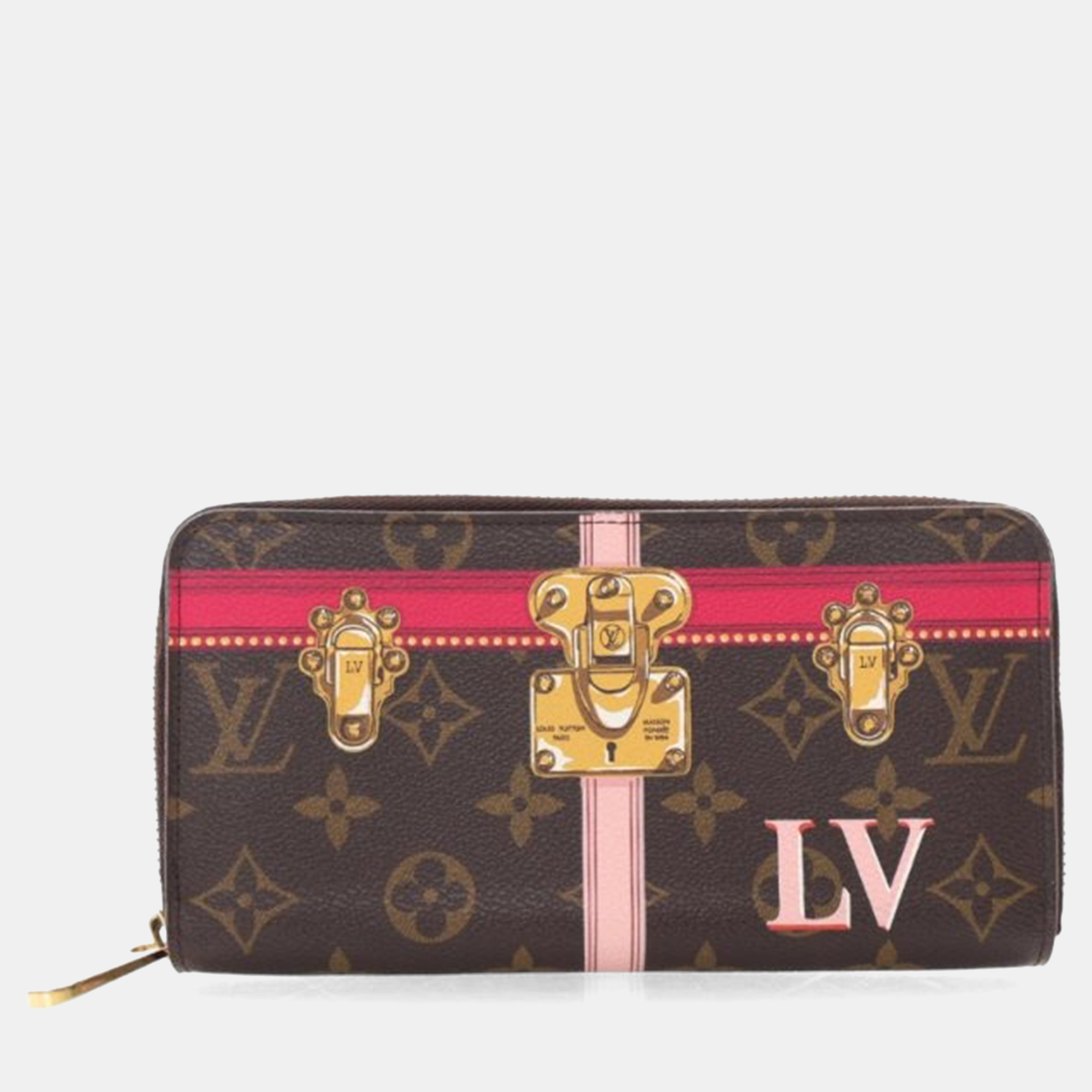 Louis Vuitton Monogram Summer Trunks Monogram Canvas Zippy Wallet, Brown
Louis Vuitton Monogram Summer Trunks Monogram Canvas Zippy Wallet, Brown