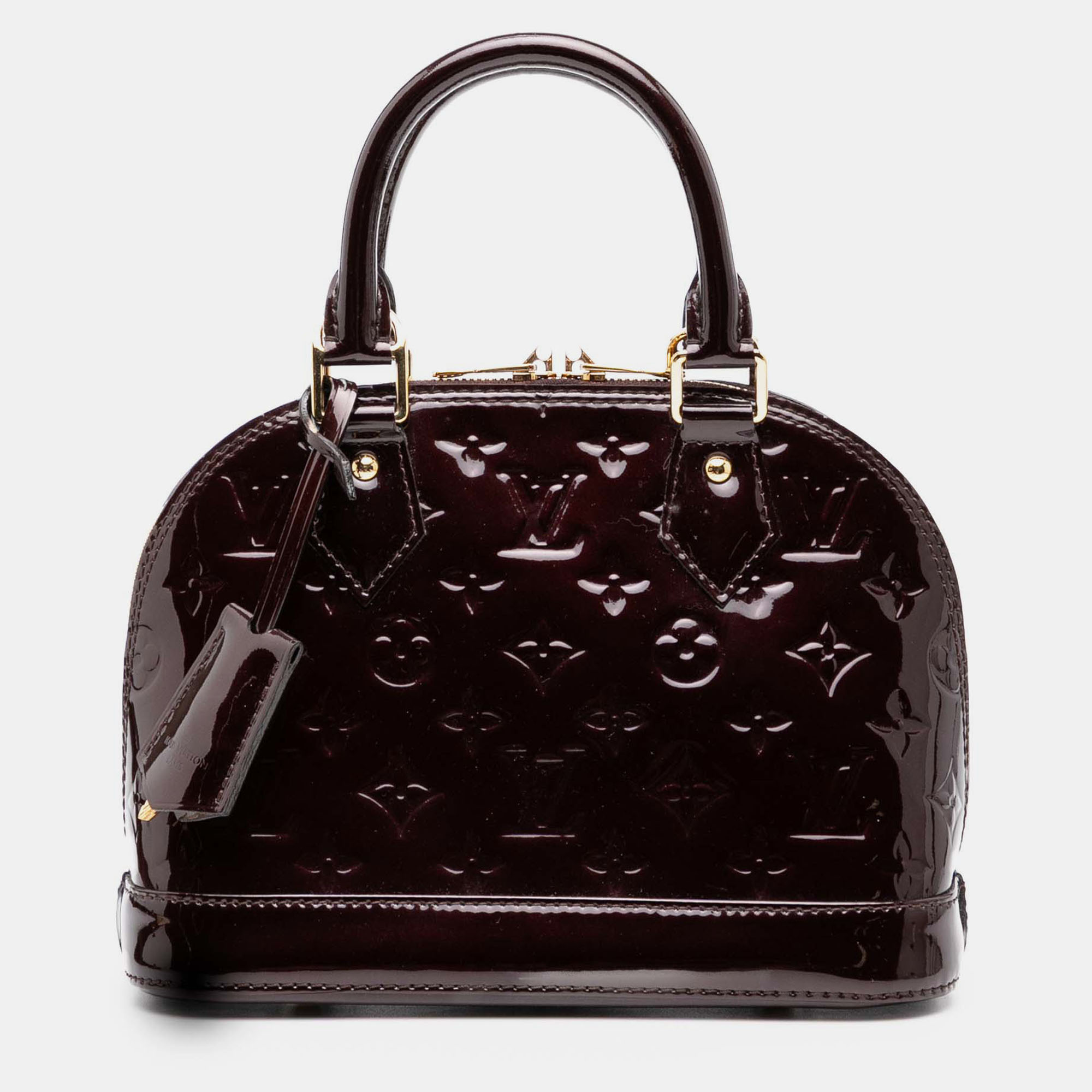 Louis Vuitton Purple Monogram Vernis Alma BB
Louis Vuitton Purple Monogram Vernis Alma BB