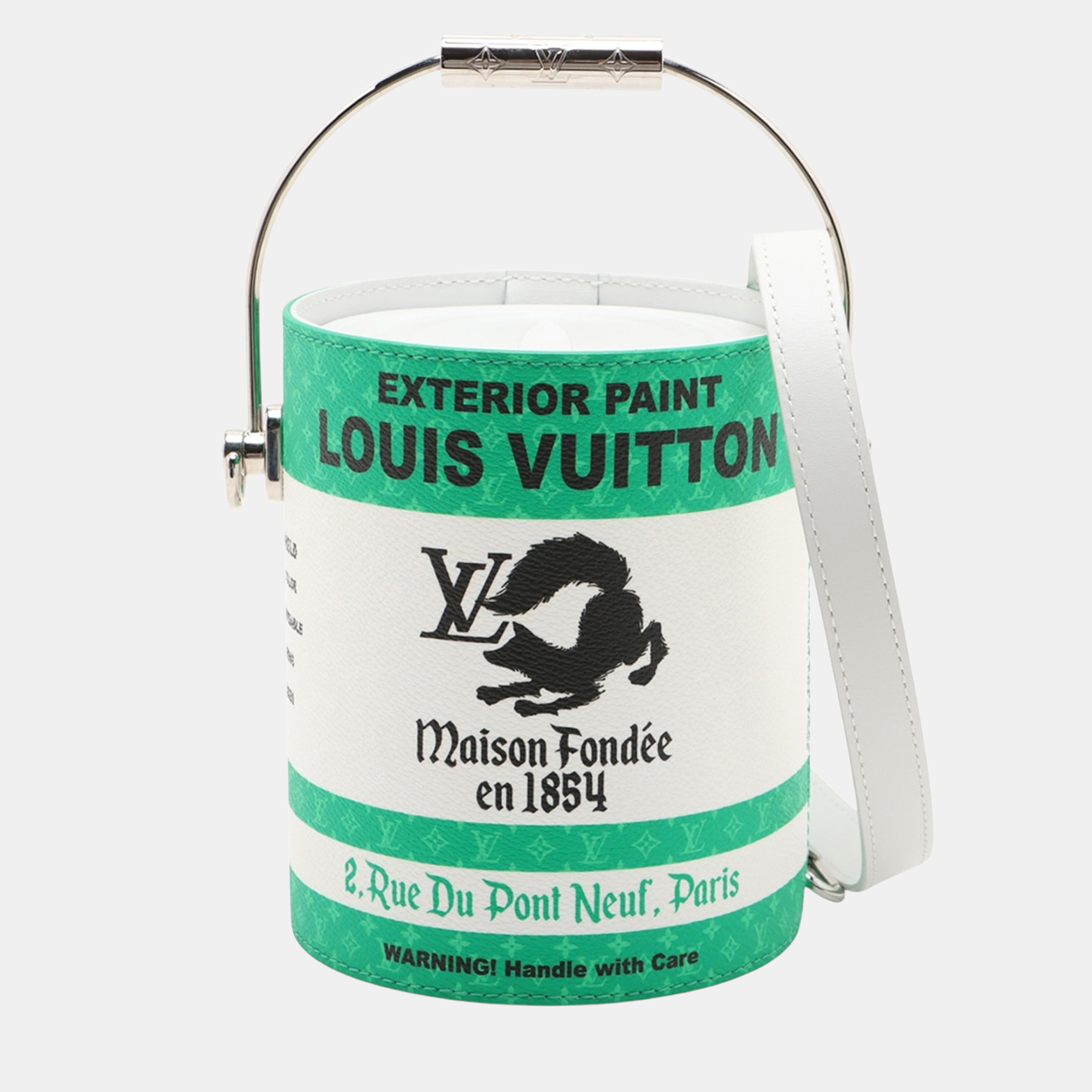 Louis Vuitton Green Monogram Paint Can
Louis Vuitton Green Monogram Paint Can