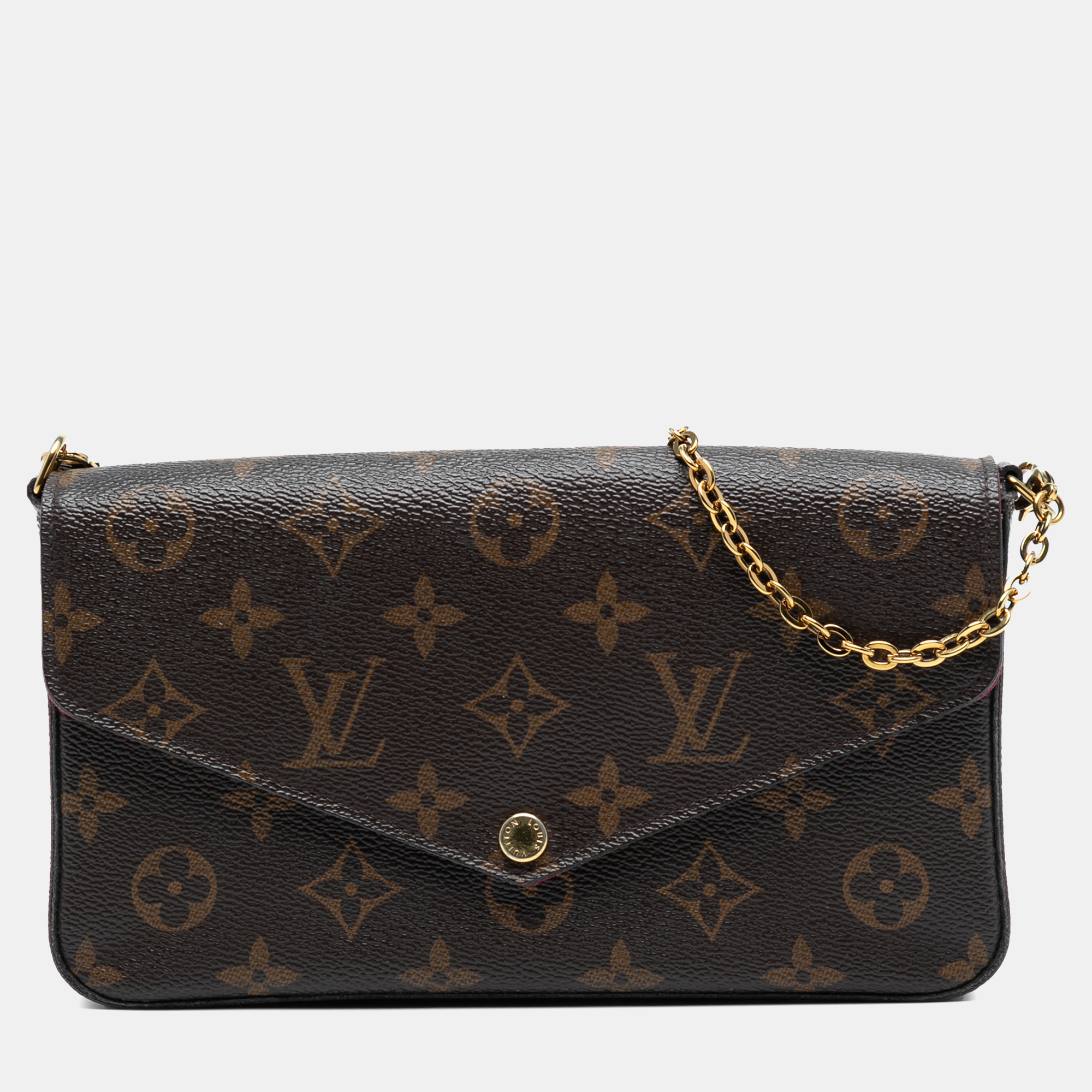 Louis Vuitton Brown Monogram Pochette Felicie
Louis Vuitton Brown Monogram Pochette Felicie
