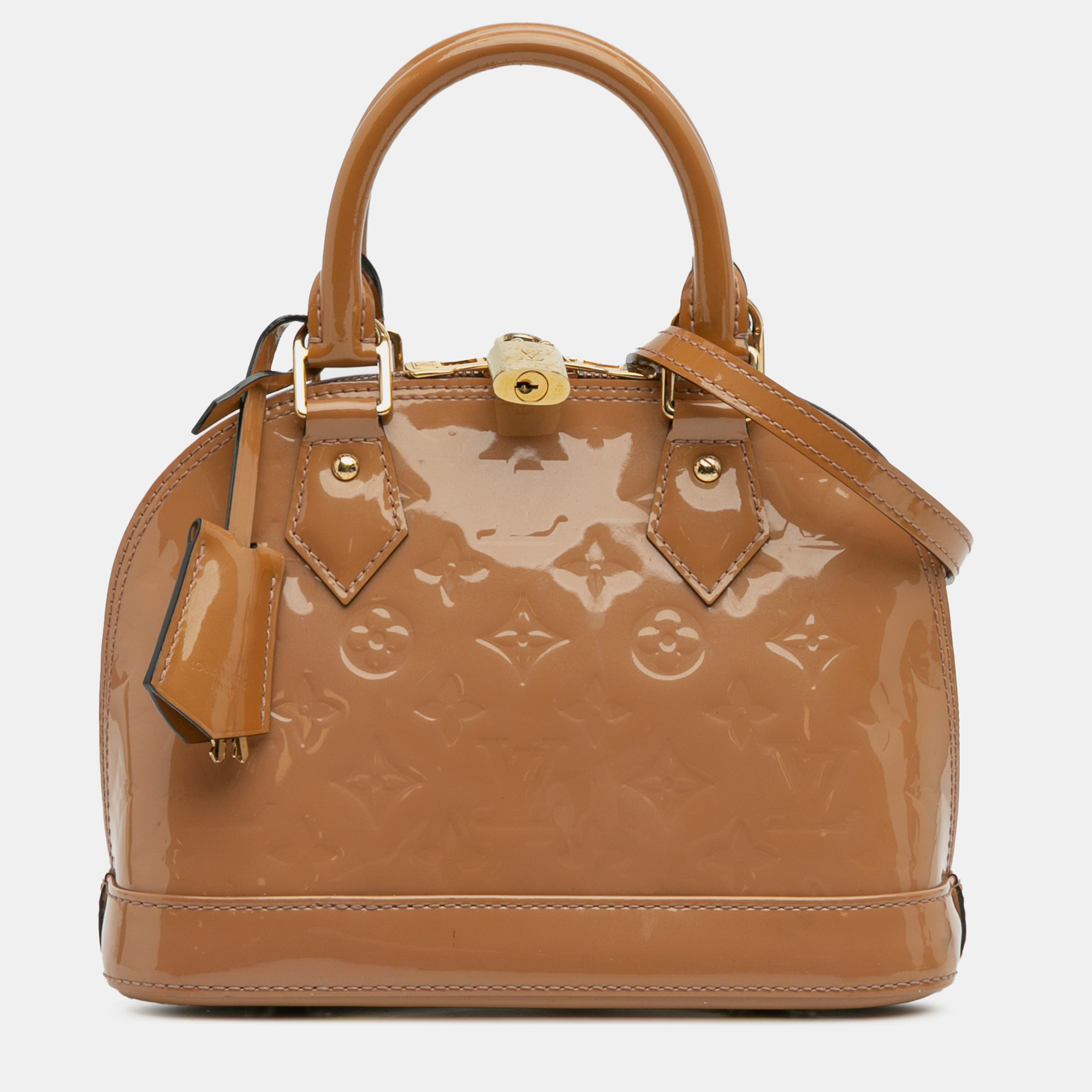 Louis Vuitton Brown Monogram Vernis Alma BB
Louis Vuitton Brown Monogram Vernis Alma BB