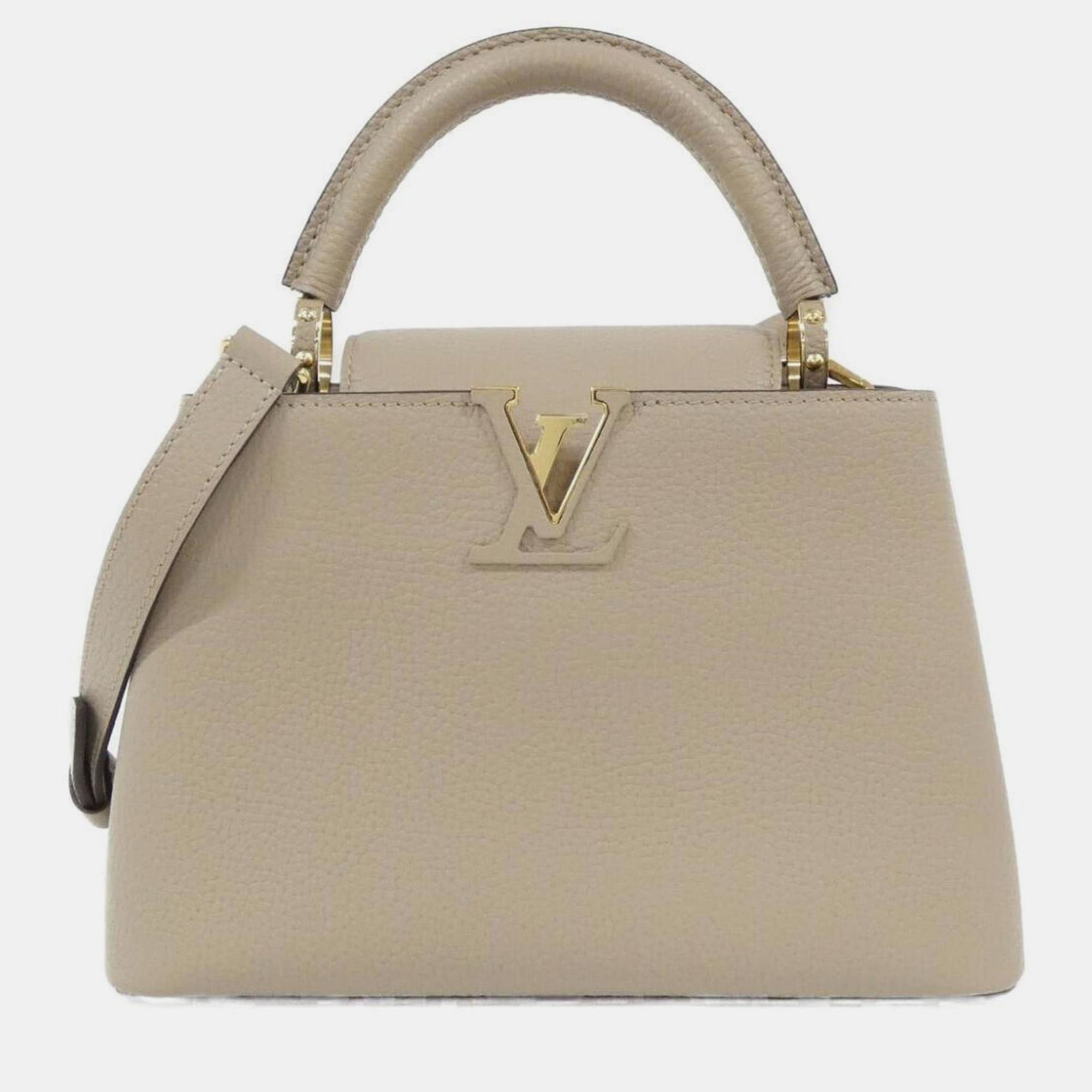 Louis Vuitton Capucines Bb Handbag, Beige
Louis Vuitton Capucines Bb Handbag, Beige