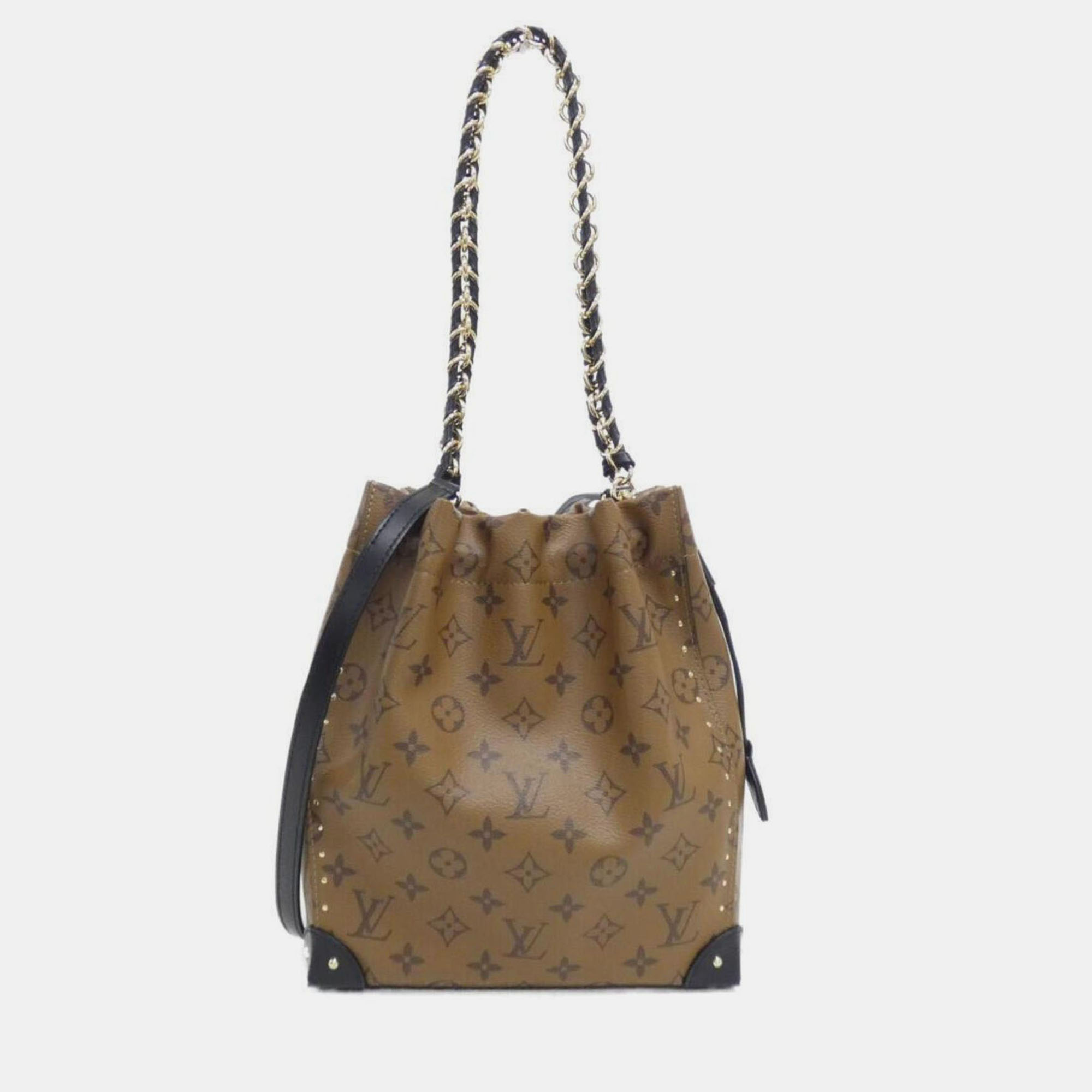 Louis Vuitton Monogram Reverse Noe Trunk Shoulder Bag, Brown
Louis Vuitton Monogram Reverse Noe Trunk Shoulder Bag, Brown
