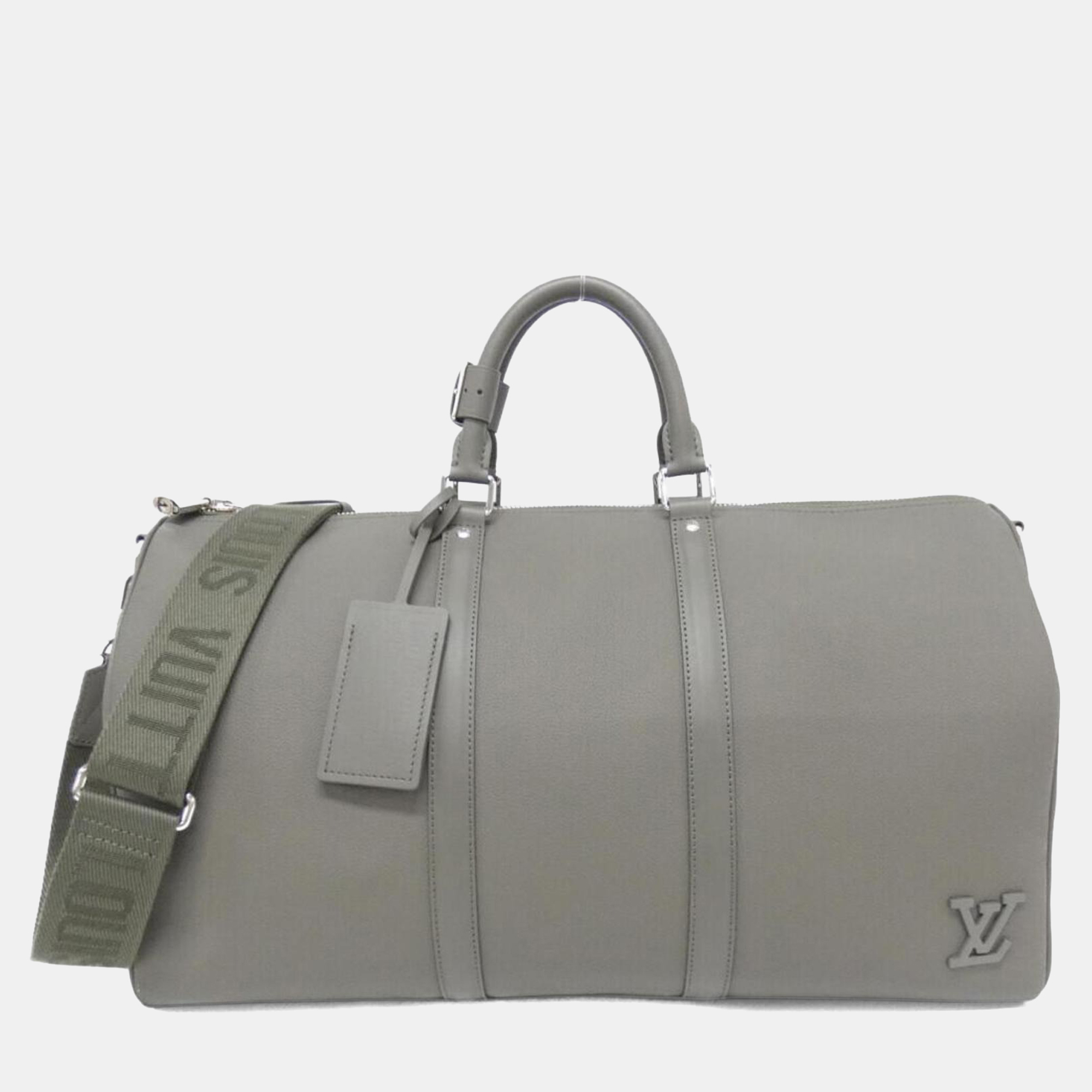 Louis Vuitton Lv Aerogram Keepall Bandouliere Boston Bag, Grey
Louis Vuitton Lv Aerogram Keepall Bandouliere Boston Bag, Grey