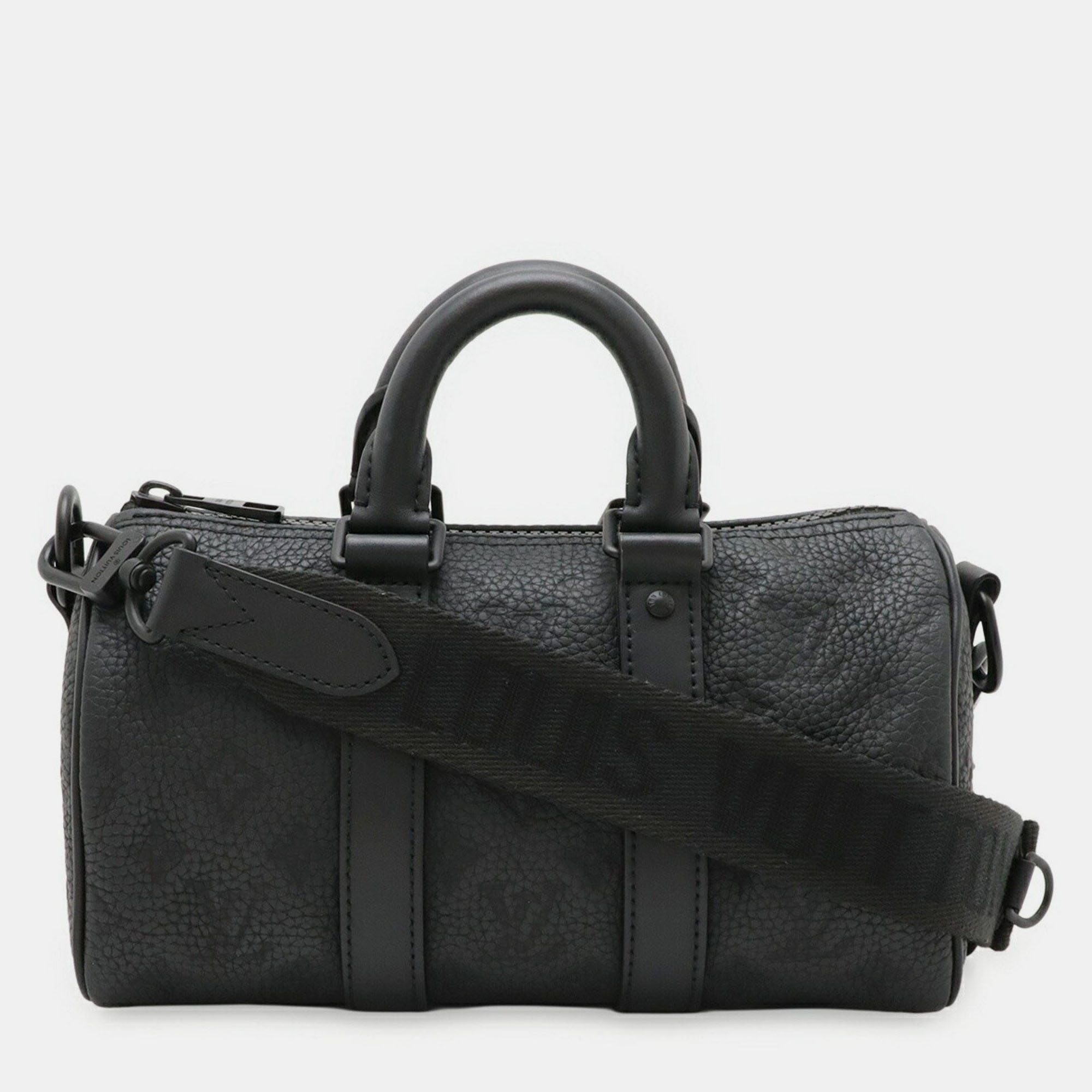 Louis Vuitton Taurillon Monogram Keepall Bandouliere 25 Handbag/Shoulder Bag Noir Black
Louis Vuitton Taurillon Monogram Keepall Bandouliere 25 Handbag/Shoulder Bag Noir Black