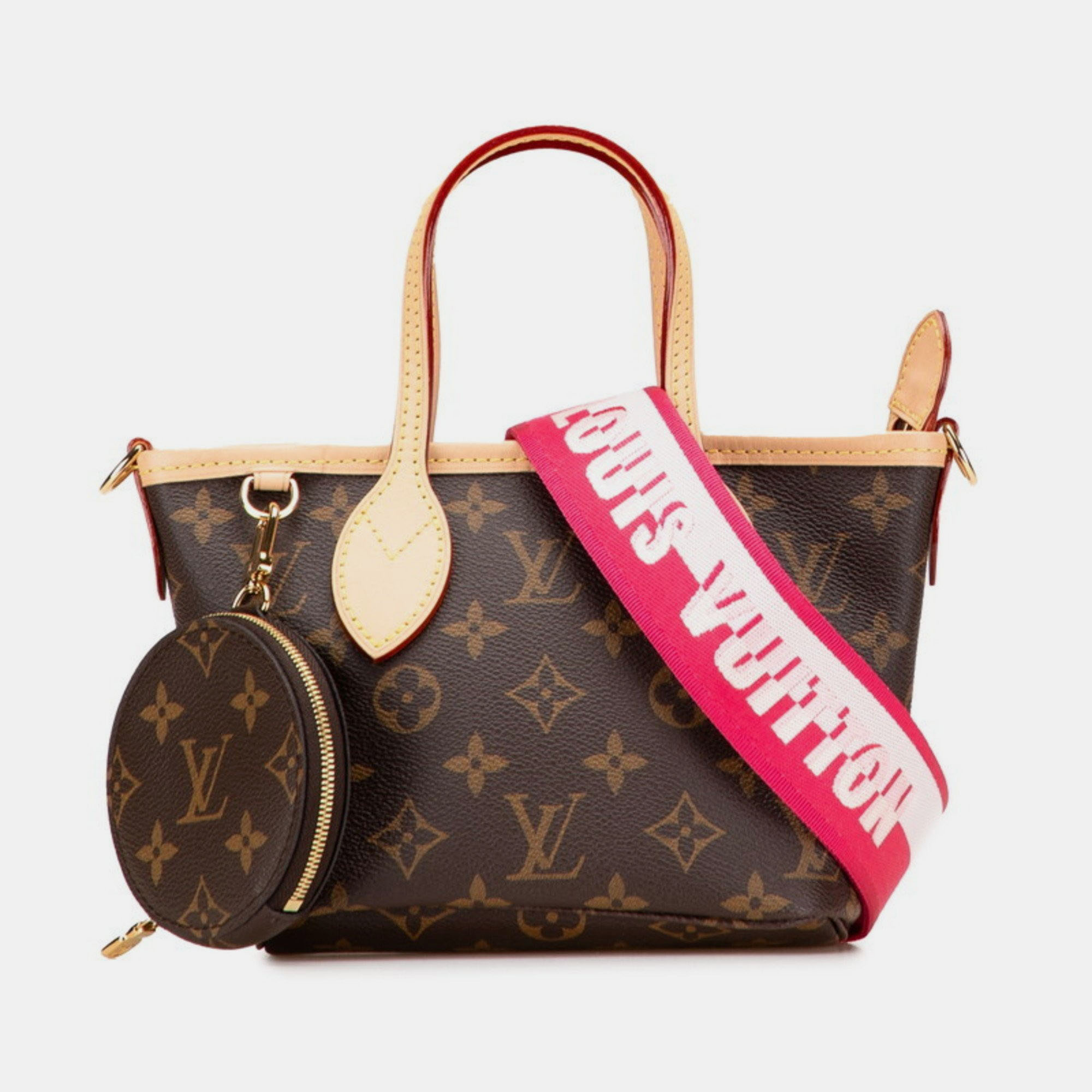 Louis Vuitton Monogram Neverfull Bb Shoulder/Handbag Rose Peony Brown Leather
Louis Vuitton Monogram Neverfull Bb Shoulder/Handbag Rose Peony Brown Leather