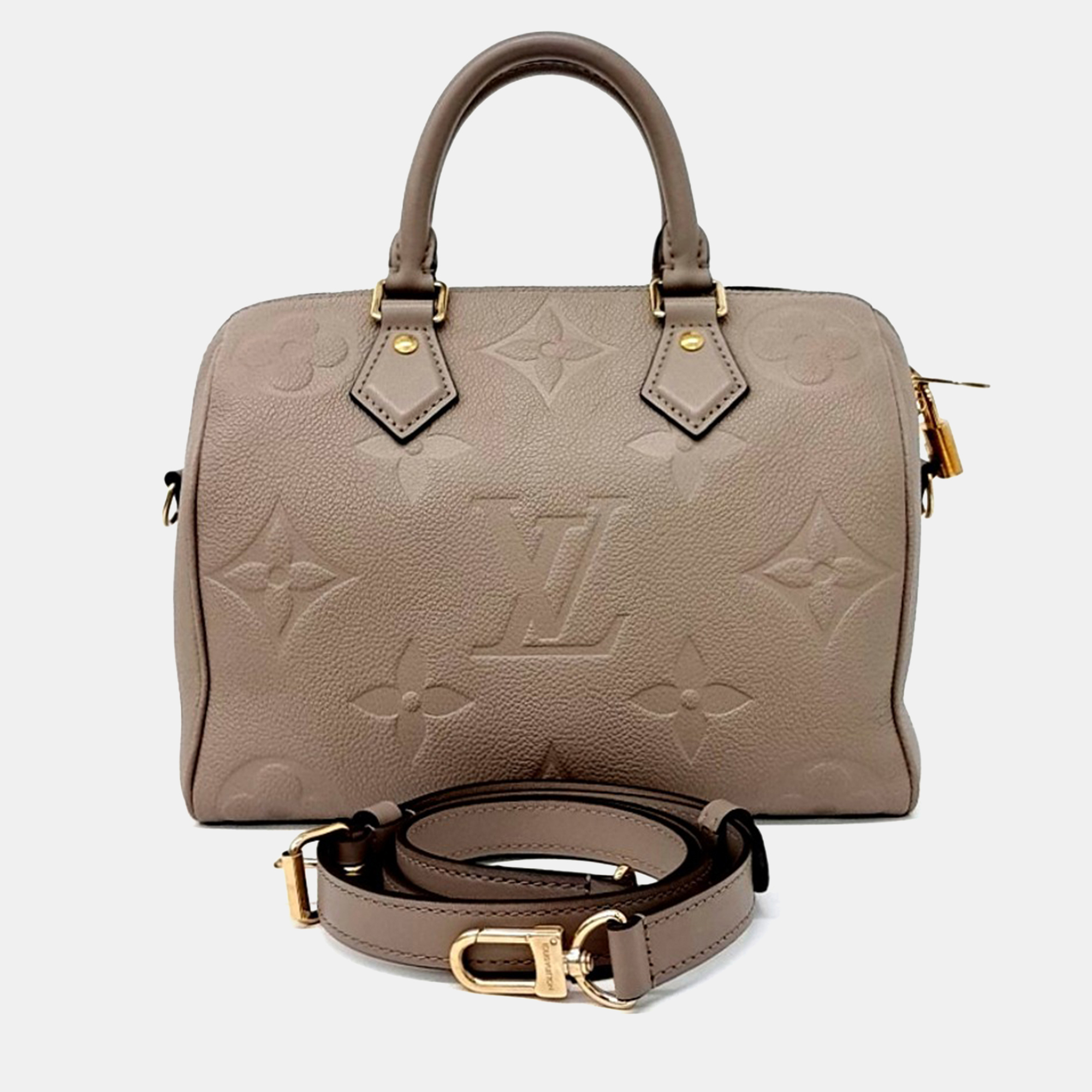 Louis Vuitton Beige Leather Empreinte Bandouliere Speedy 25
Louis Vuitton Beige Leather Empreinte Bandouliere Speedy 25