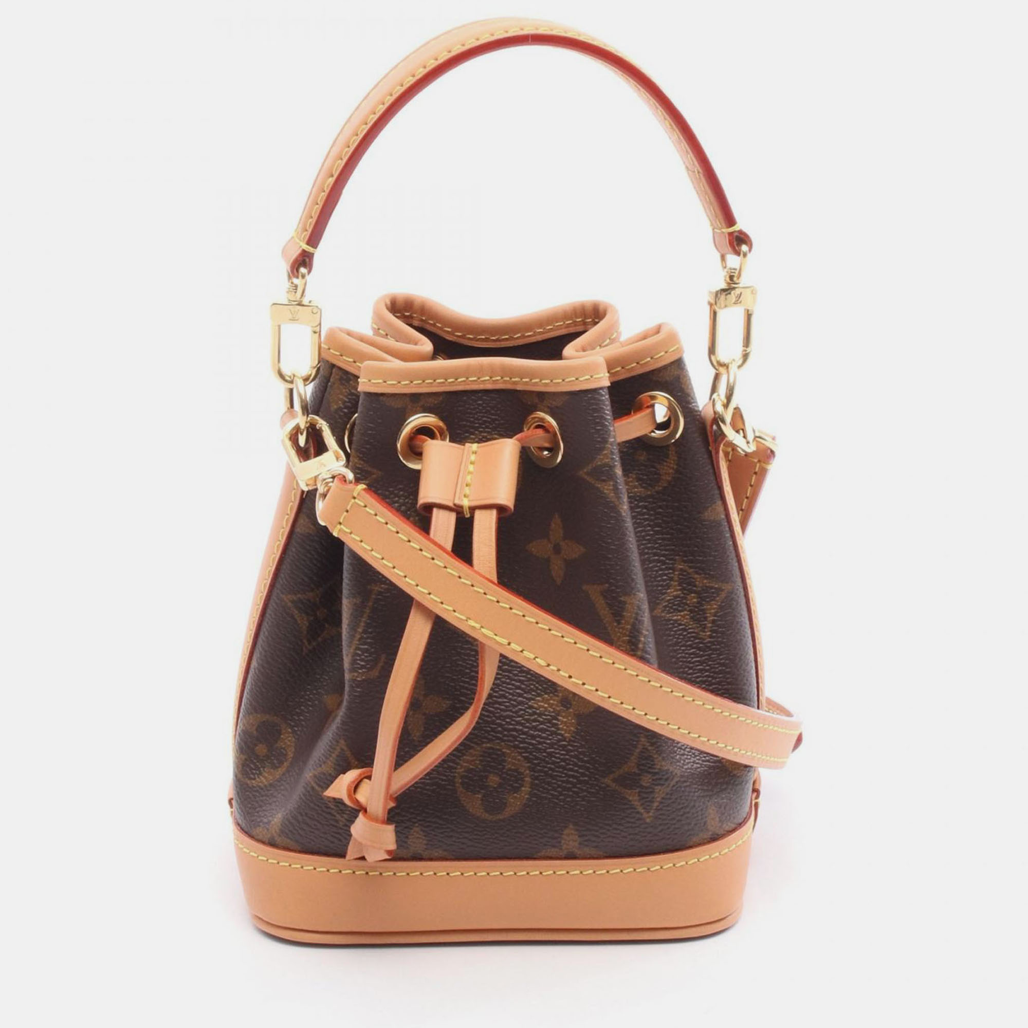 Louis Vuitton Nano Noe Brown Monogram Canvas Shoulder Bag
Louis Vuitton Nano Noe Brown Monogram Canvas Shoulder Bag