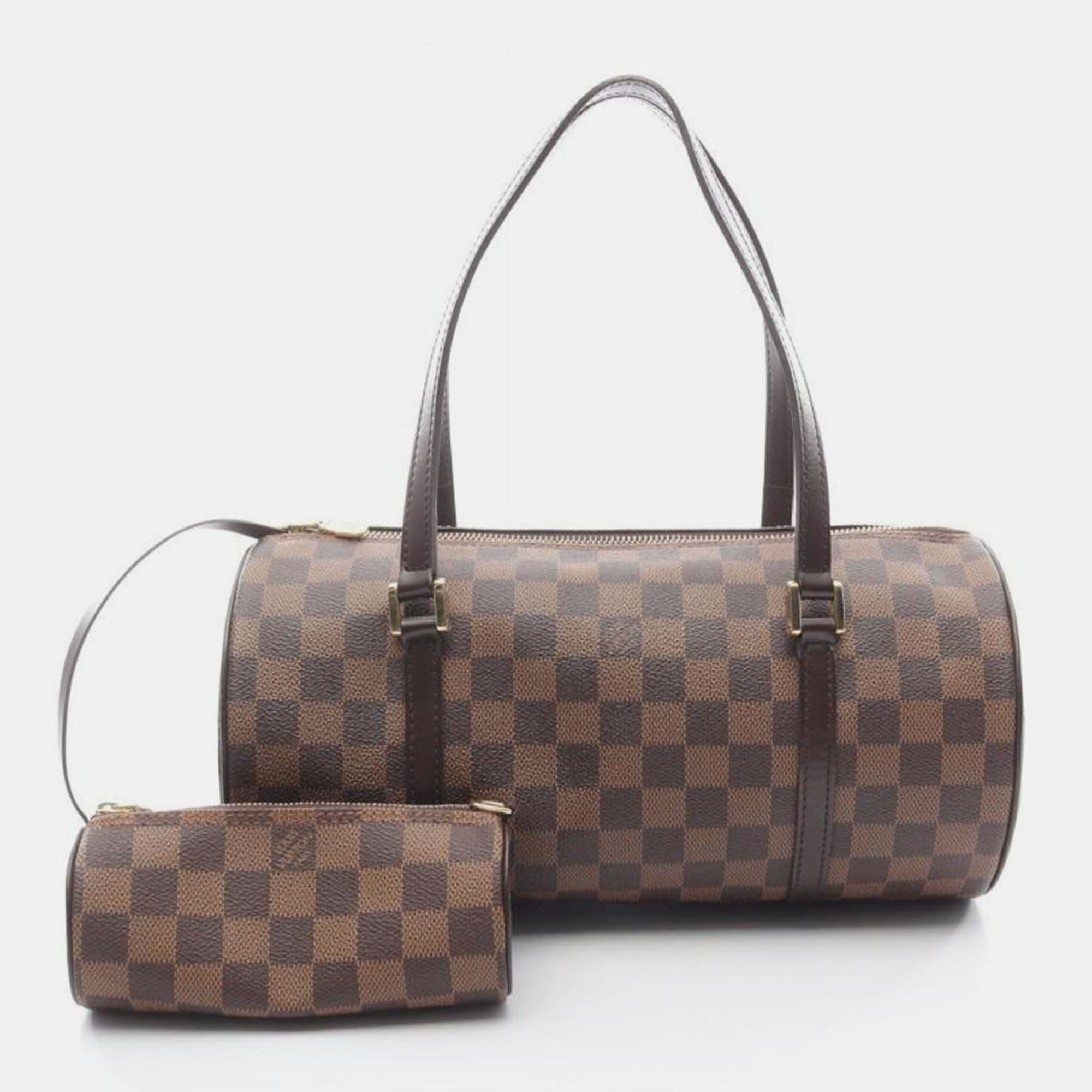 Louis Vuitton Papillon 30 Damier Ebene Canvas Shoulder Bag, Brown
Louis Vuitton Papillon 30 Damier Ebene Canvas Shoulder Bag, Brown