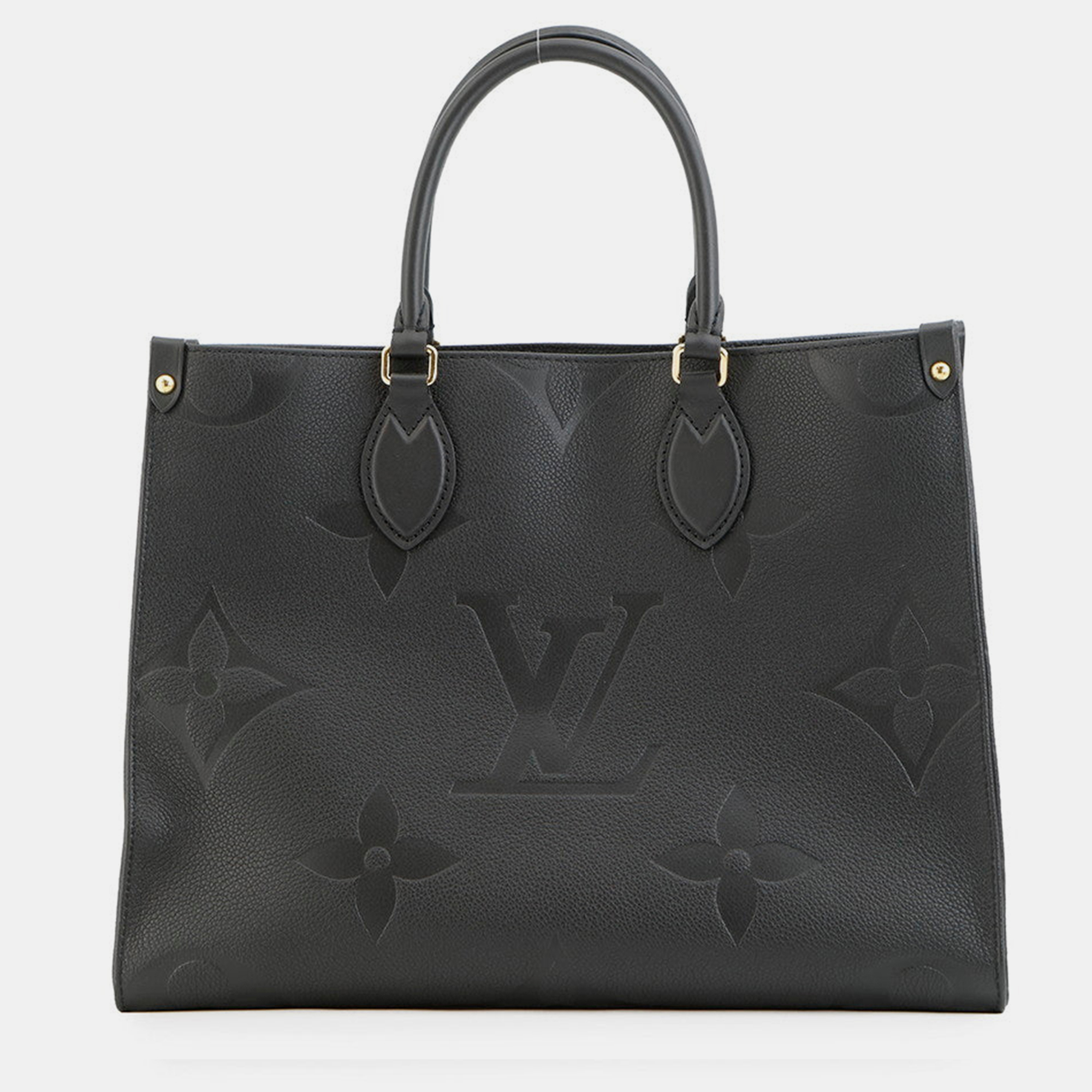 Louis Vuitton Onthego Noir Monogram Empreinte Leather Size Mm, Black
Louis Vuitton Onthego Noir Monogram Empreinte Leather Size Mm, Black
