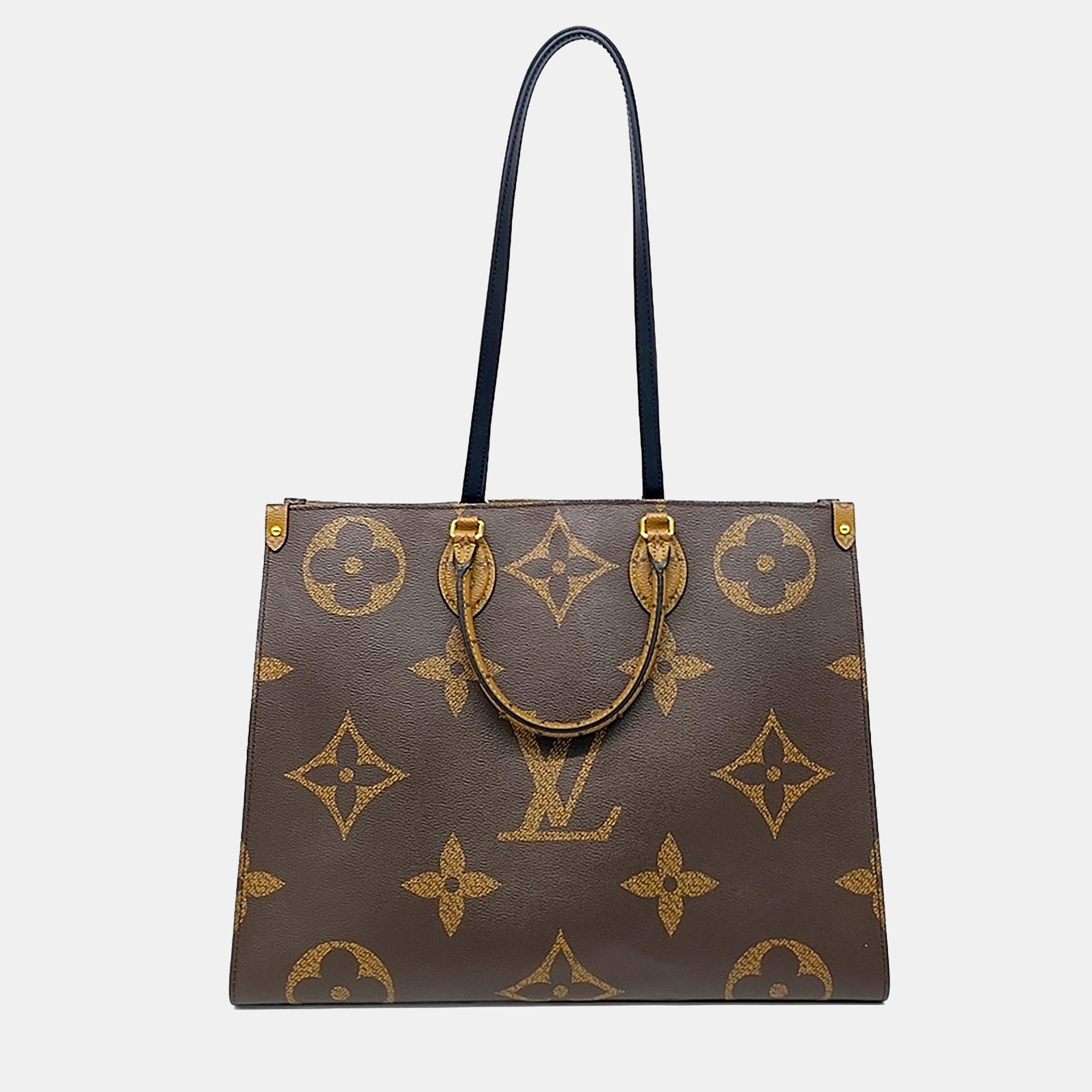 Louis Vuitton Brown Coated Canvas Monogram On the Go GM
Louis Vuitton Brown Coated Canvas Monogram On the Go GM