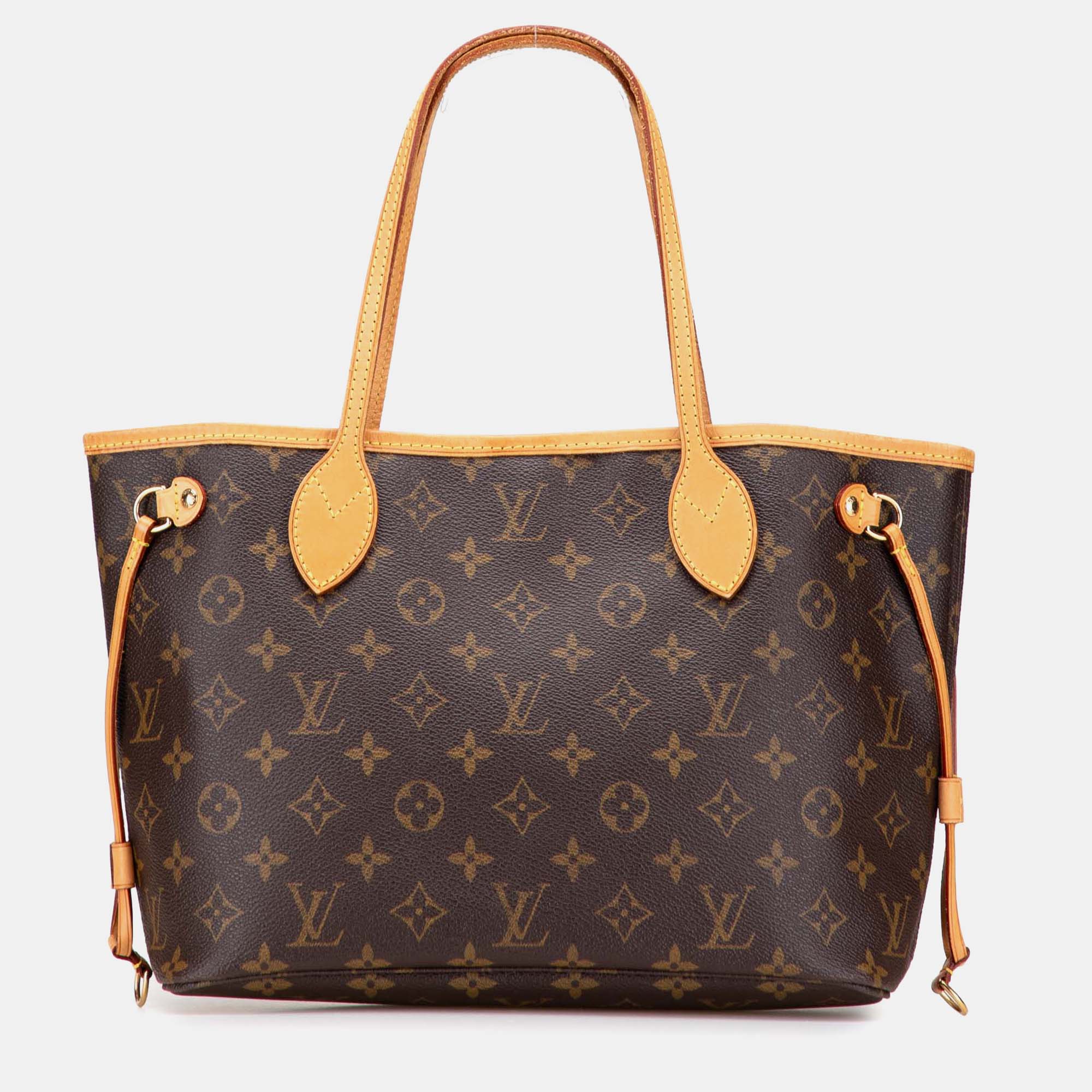 Louis Vuitton Brown Monogram Neverfull PM
Louis Vuitton Brown Monogram Neverfull PM