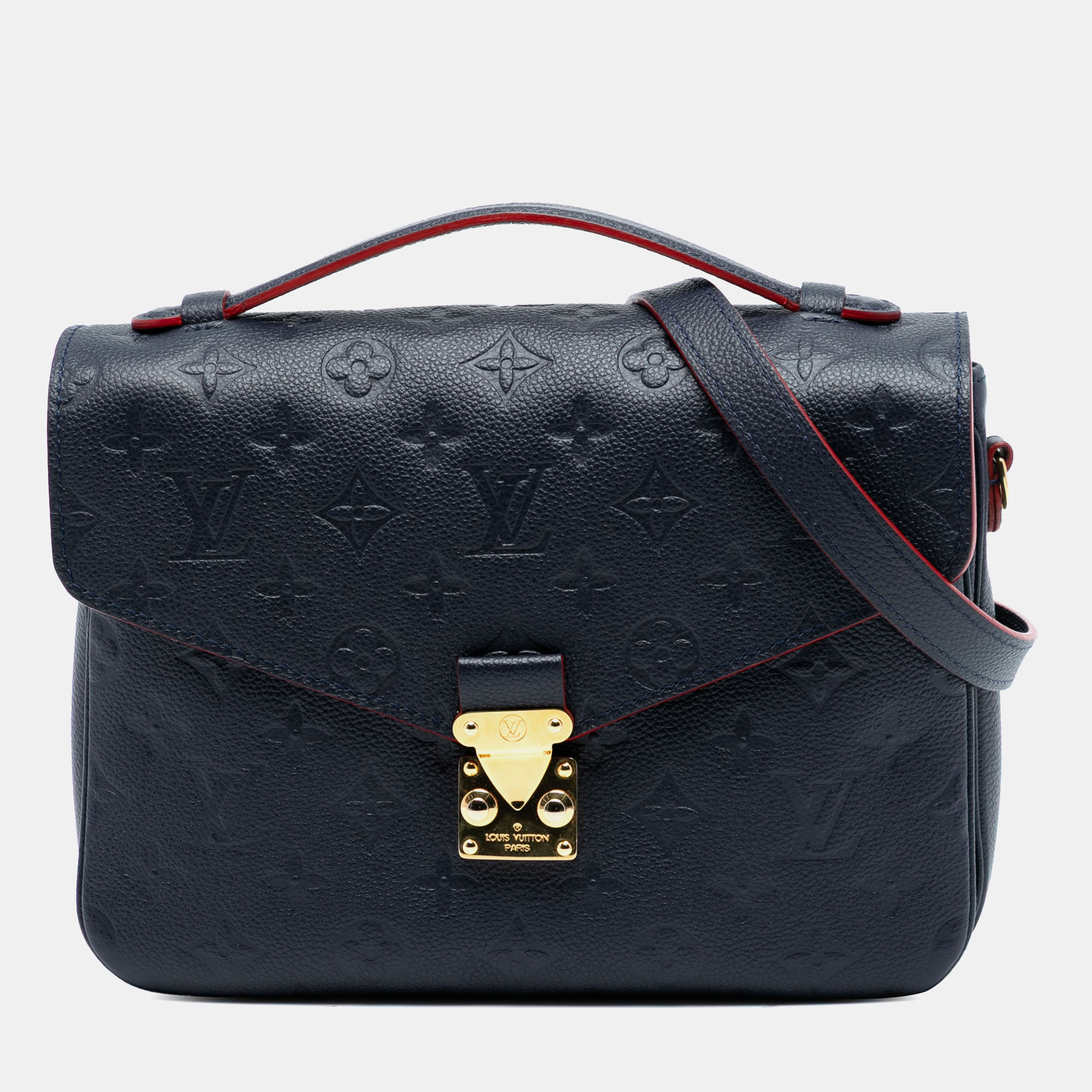 Louis Vuitton Blue Monogram Empreinte Pochette Metis
Louis Vuitton Blue Monogram Empreinte Pochette Metis