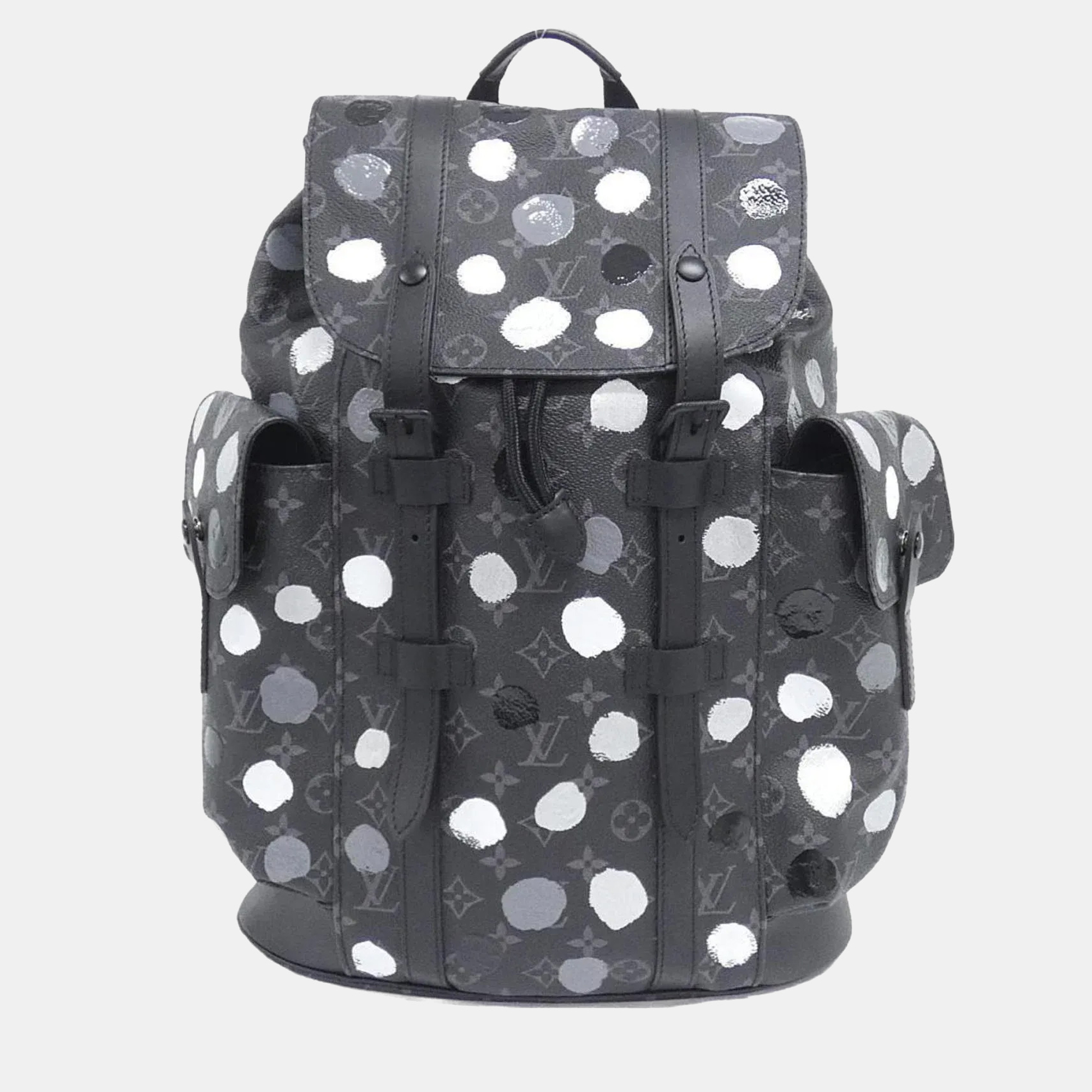 Louis Vuitton Monogram Eclipse Lv X Yk Christopher MM Backpack, Black
Louis Vuitton Monogram Eclipse Lv X Yk Christopher MM Backpack, Black