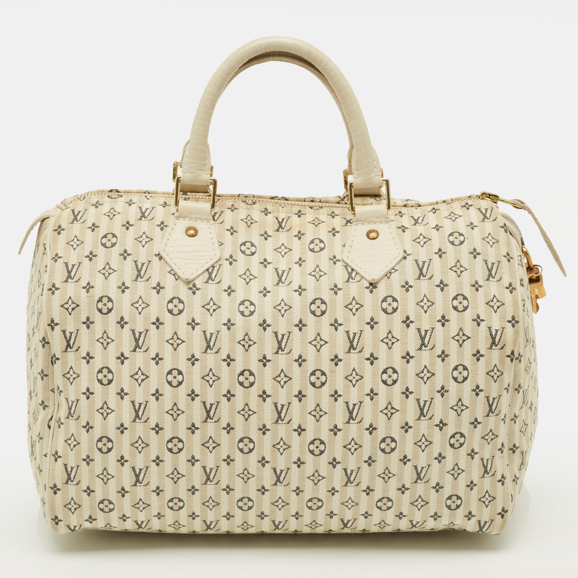 Louis Vuitton Speedy 30 Dune Monogram Mini Lin Canvas Bag, Beige
Louis Vuitton Speedy 30 Dune Monogram Mini Lin Canvas Bag, Beige