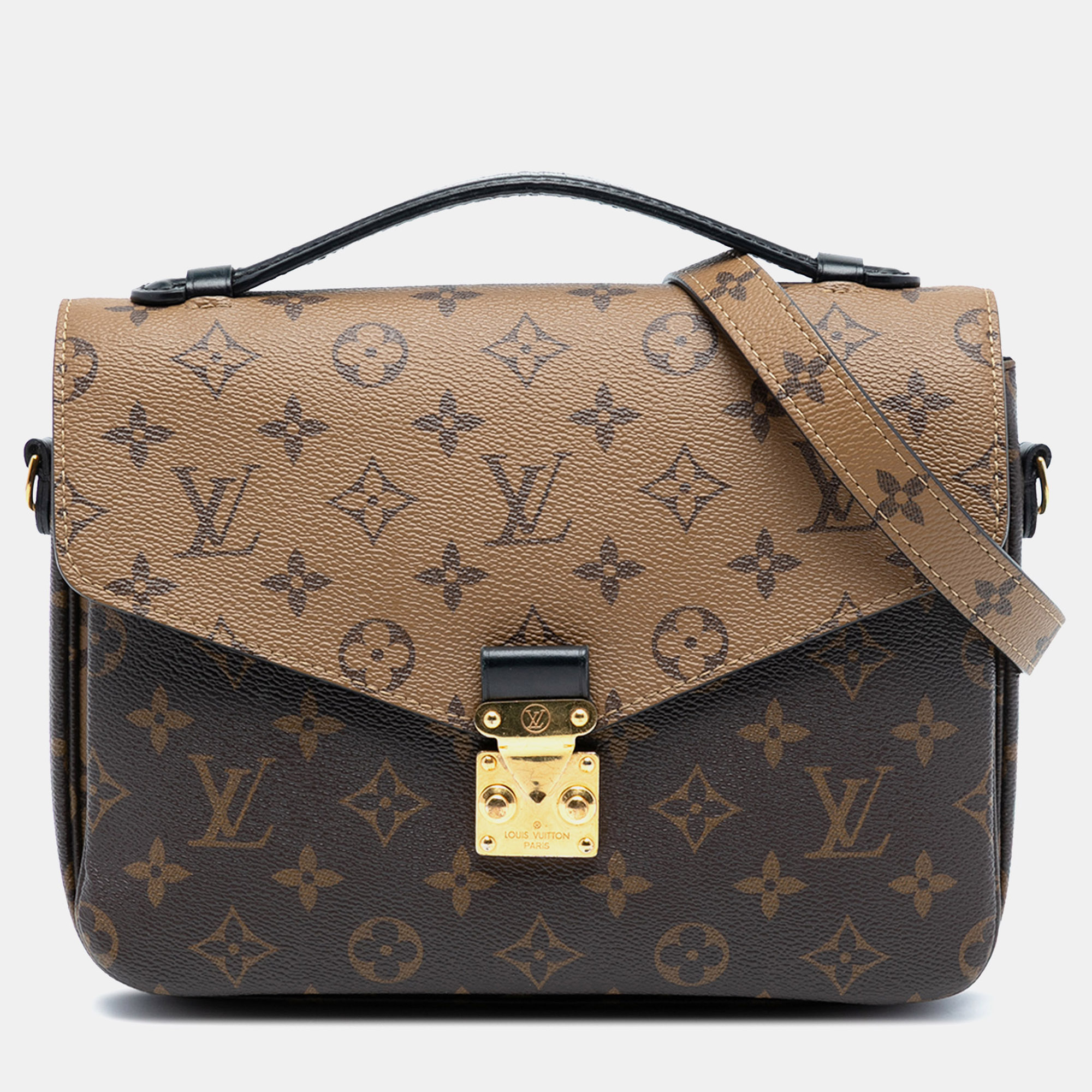 Louis Vuitton Brown Monogram Reverse Pochette Metis
Louis Vuitton Brown Monogram Reverse Pochette Metis