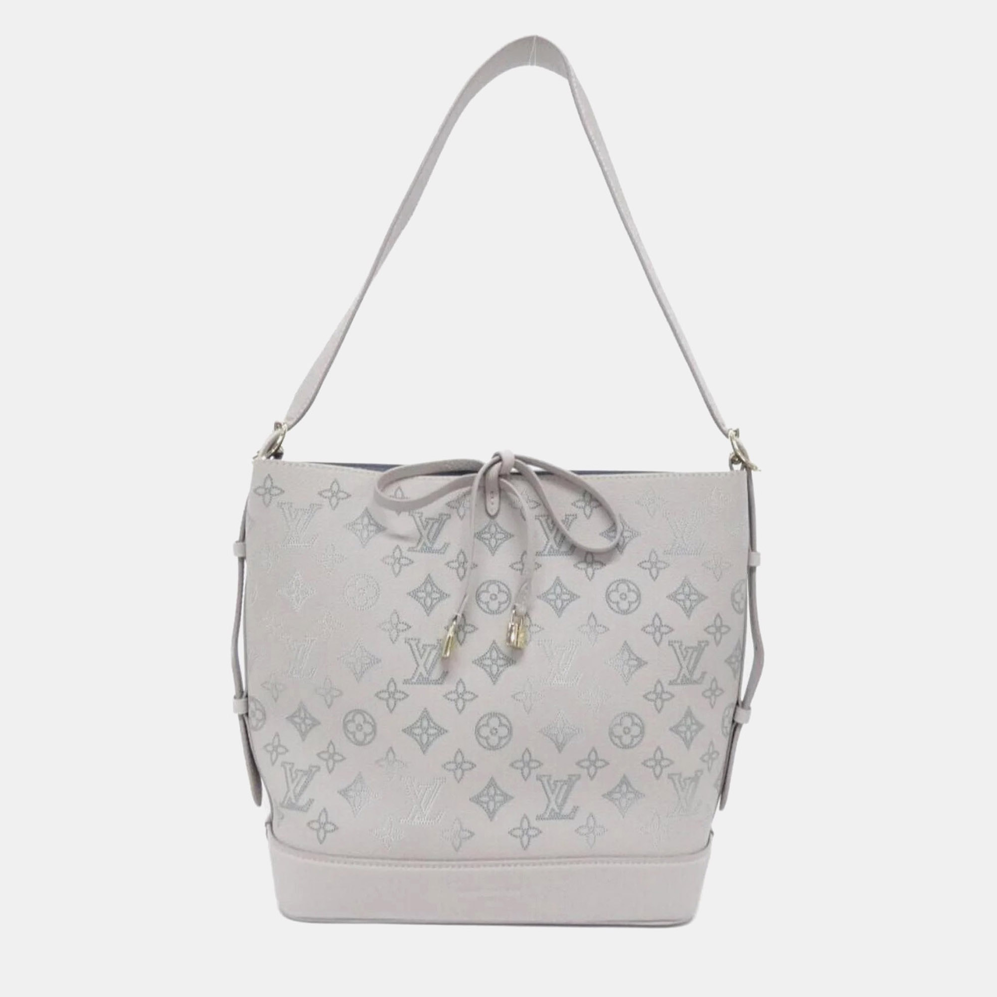 Louis Vuitton Mahina Flight Mode Flor Shoulder Bag, Grey
Louis Vuitton Mahina Flight Mode Flor Shoulder Bag, Grey