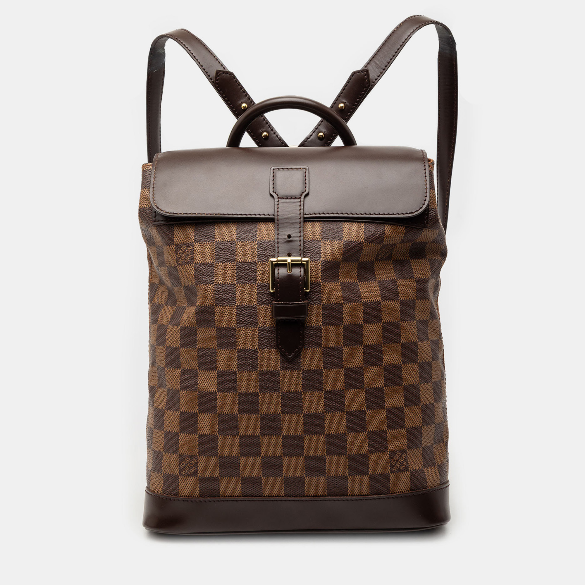 Louis Vuitton Brown Damier Ebene Soho Backpack
Louis Vuitton Brown Damier Ebene Soho Backpack