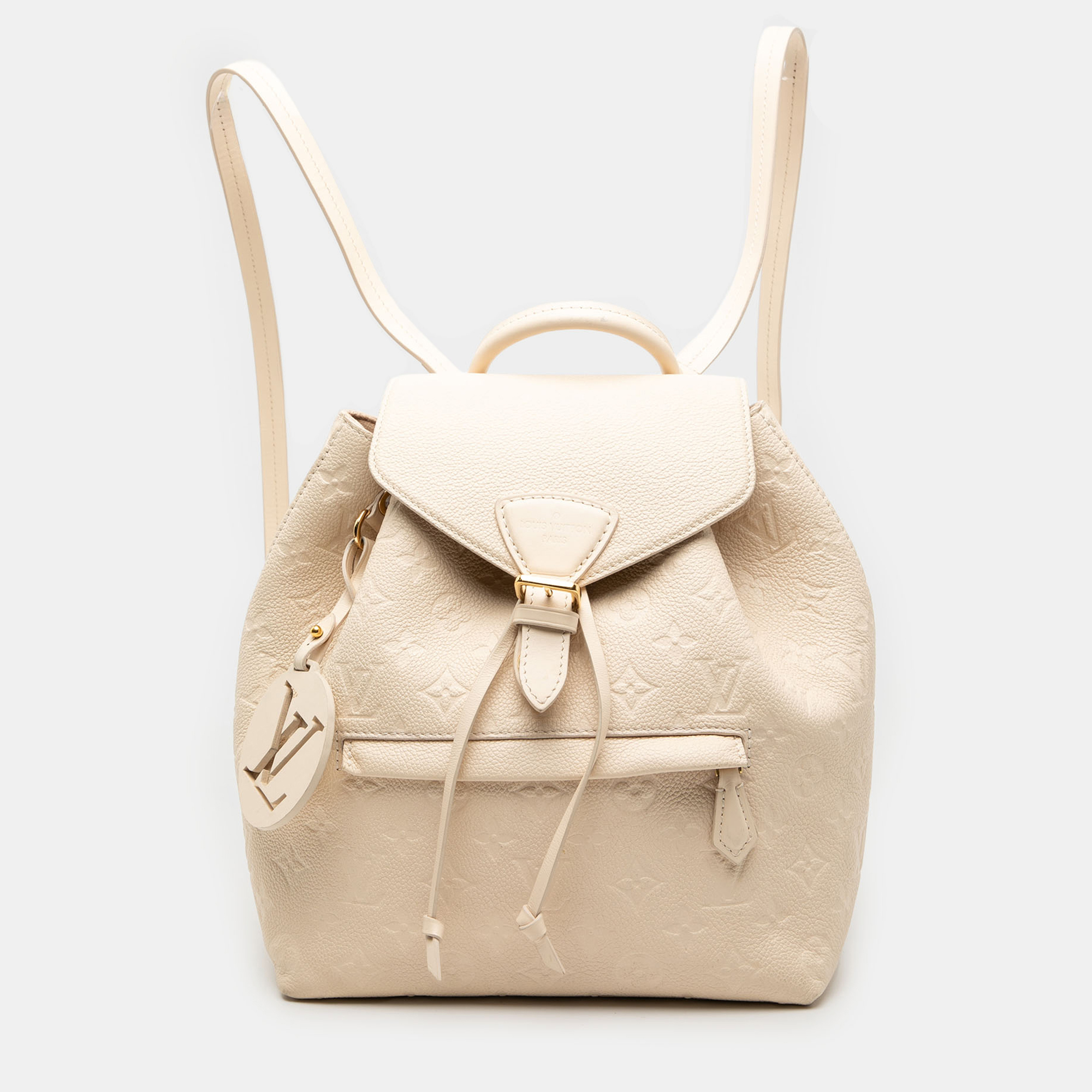 Louis Vuitton Beige Monogram Empreinte Montsouris PM Backpack
Louis Vuitton Beige Monogram Empreinte Montsouris PM Backpack