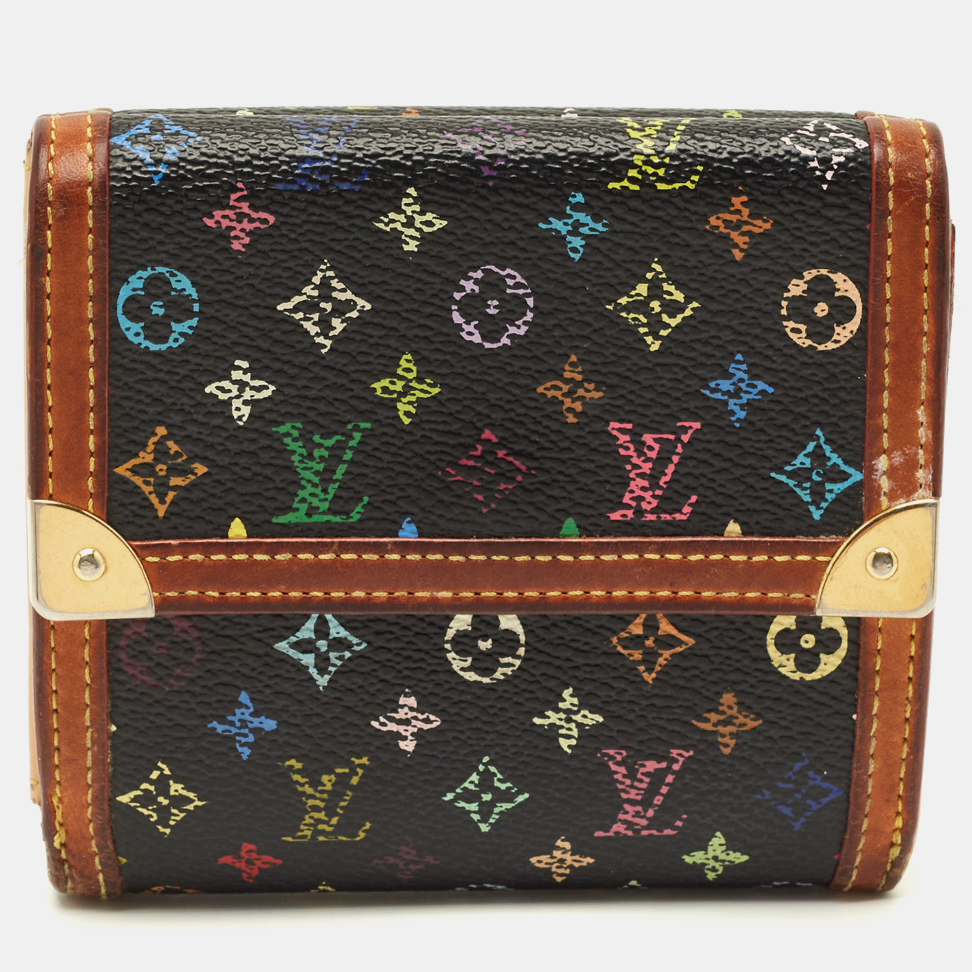 Louis Vuitton Porte-Monnaie Billets Black Multicolor Monogram Canvas Wallet
Louis Vuitton Porte-Monnaie Billets Black Multicolor Monogram Canvas Wallet