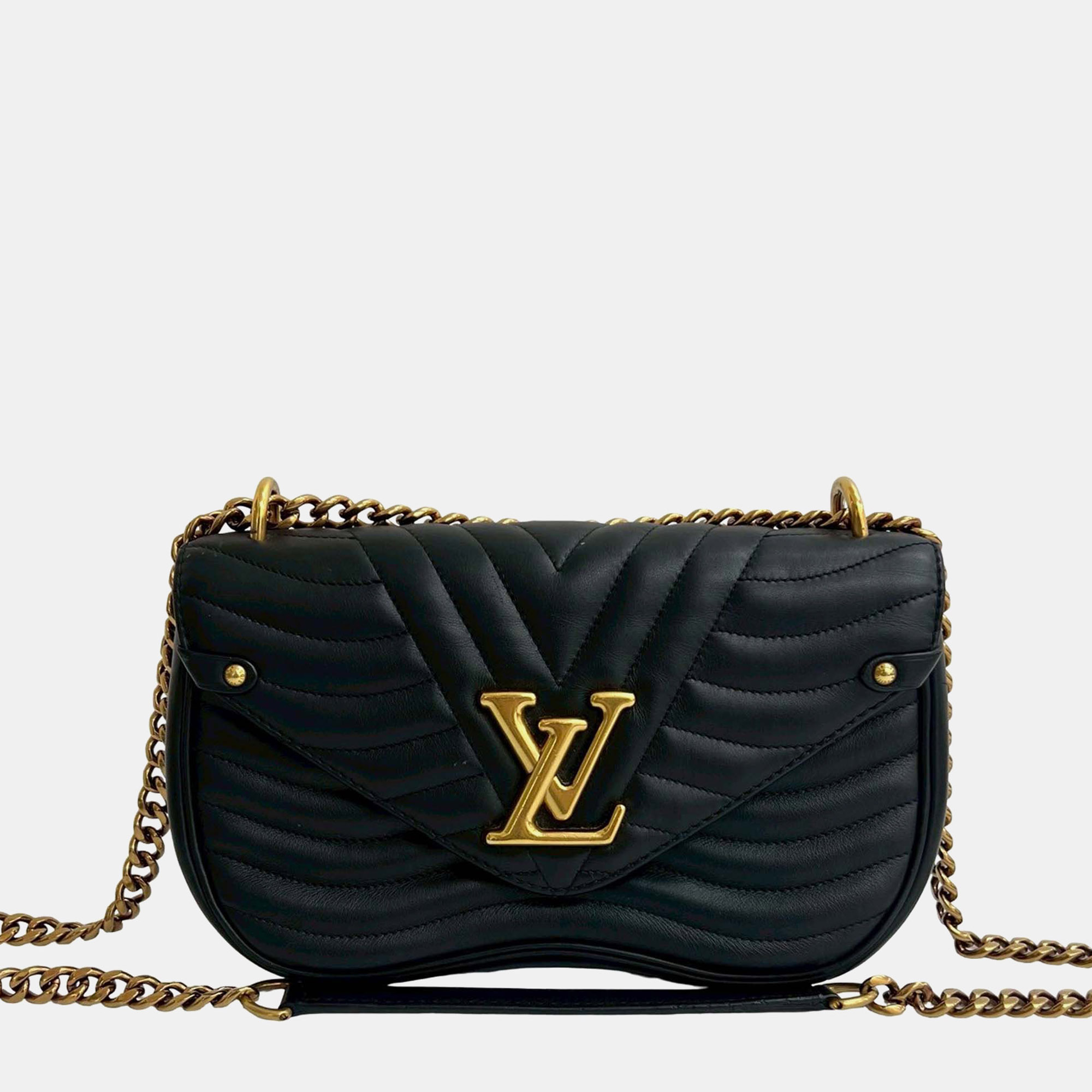 Louis Vuitton Black New Wave Chain Bag MM
Louis Vuitton Black New Wave Chain Bag MM