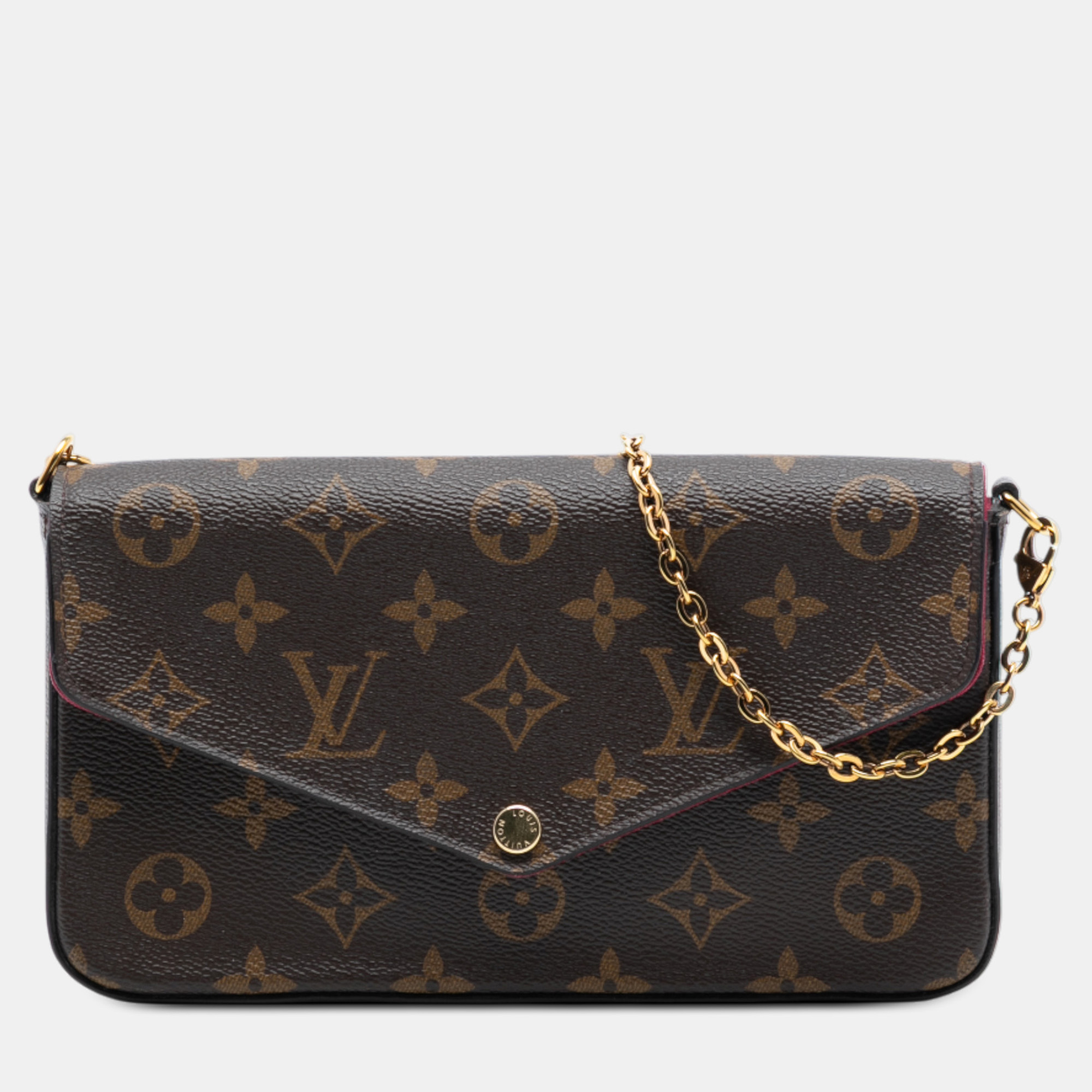 Louis Vuitton Brown Monogram Pochette Felicie
Louis Vuitton Brown Monogram Pochette Felicie