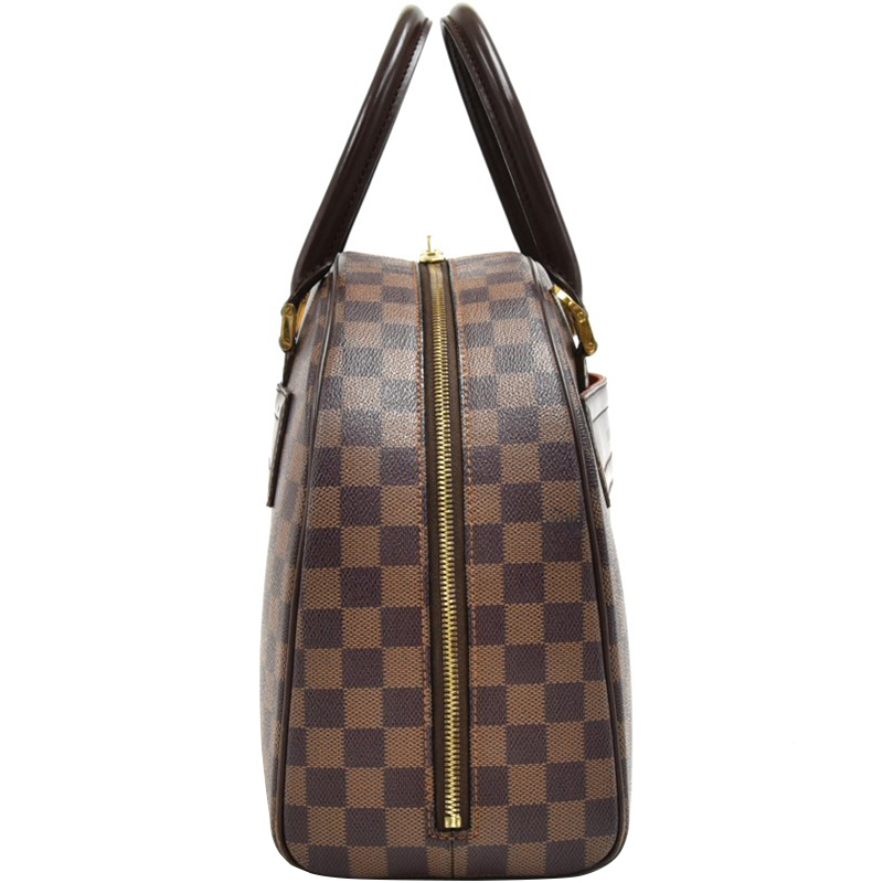 Louis Vuitton Damier Ebene Canvas Nolita Bag, Brown 
Louis Vuitton Damier Ebene Canvas Nolita Bag, Brown