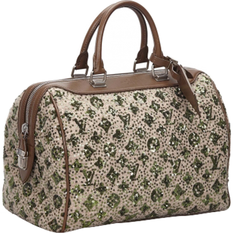 Louis Vuitton Brown/Khaki Sequin Monogram Sunshine Express Speedy 30 Bag
Louis Vuitton Brown/Khaki Sequin Monogram Sunshine Express Speedy 30 Bag