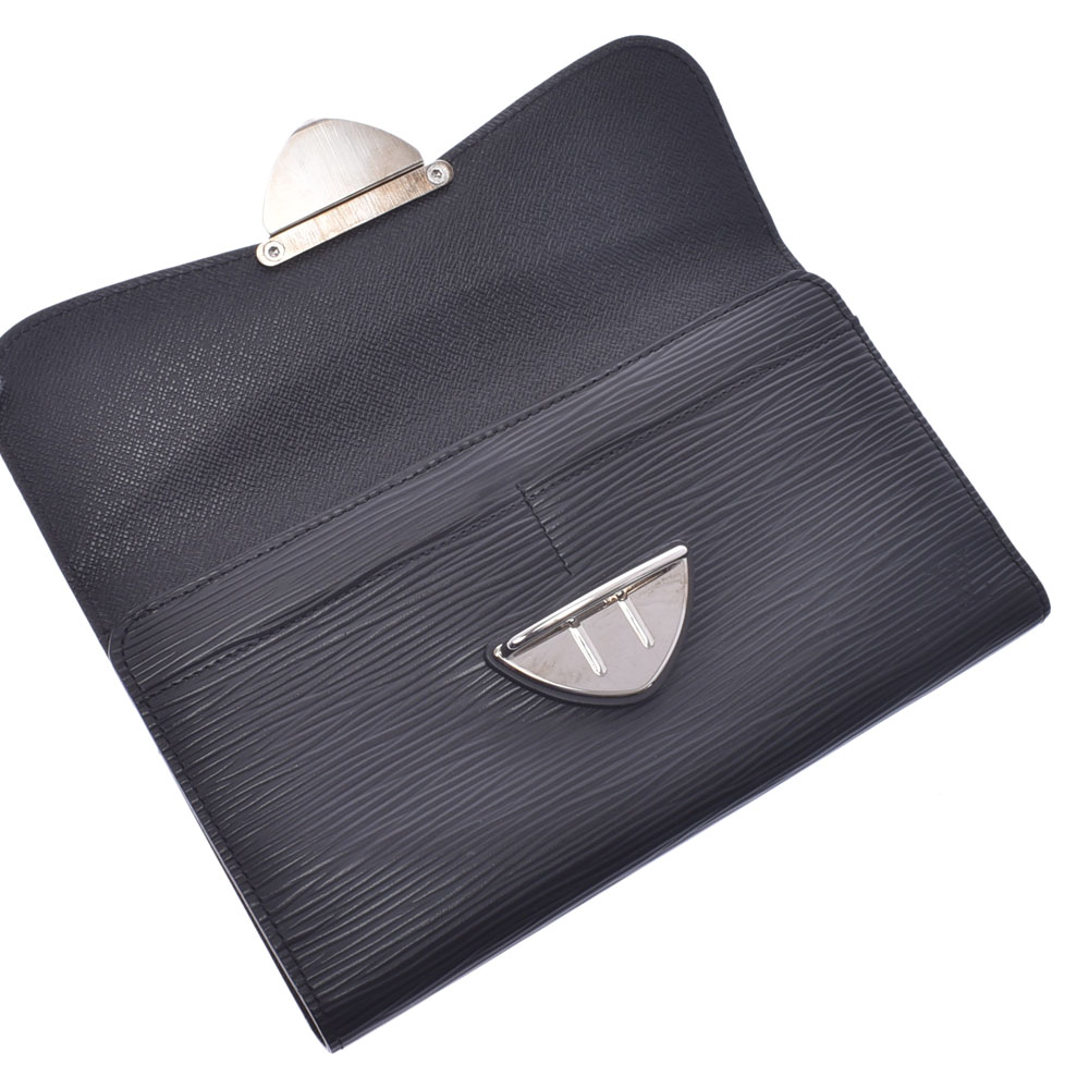

Louis Vuitton Black Epi Leather Eugenie Tri-fold wallet