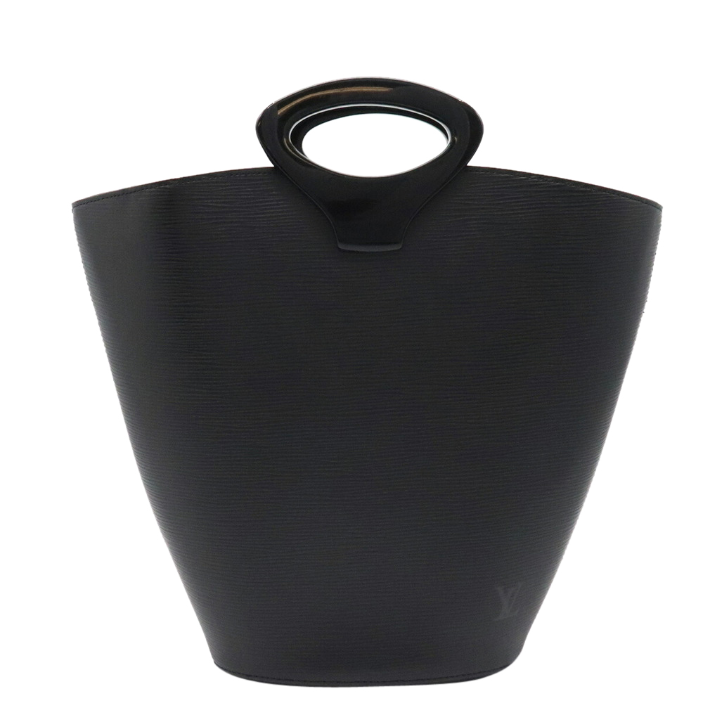Image of Louis Vuitton Black Epi Leather Noctambule Tote Bag