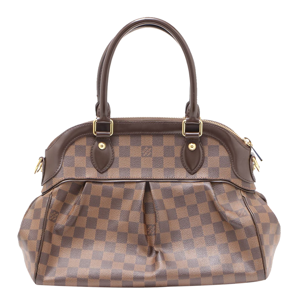 Louis Vuitton Brown Damier Ebene Canvas Trevi PM Bag
Louis Vuitton Brown Damier Ebene Canvas Trevi PM Bag