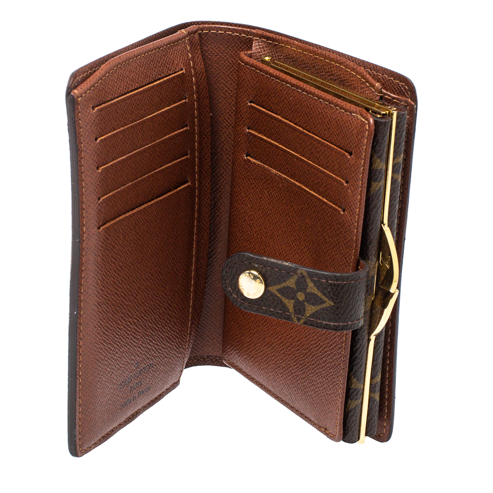 Louis Vuitton Monogram Canvas Port Feuille Vienoise French Purse Wallet, Brown
Louis Vuitton Monogram Canvas Port Feuille Vienoise French Purse Wallet, Brown