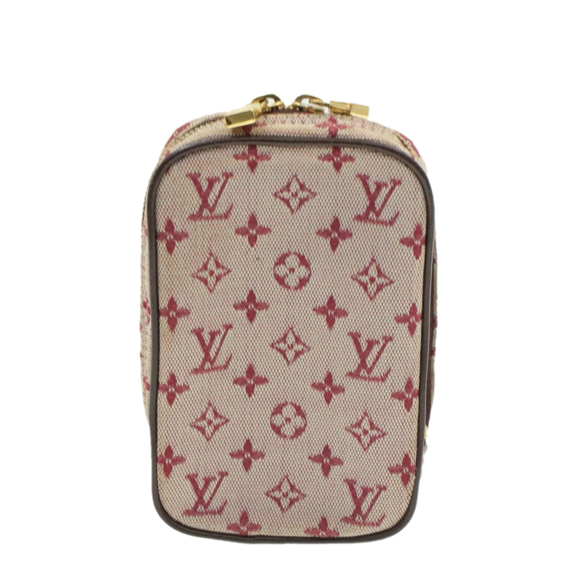 Louis Vuitton Monogram Mini Lin Canvas Digital Camera Case Bag