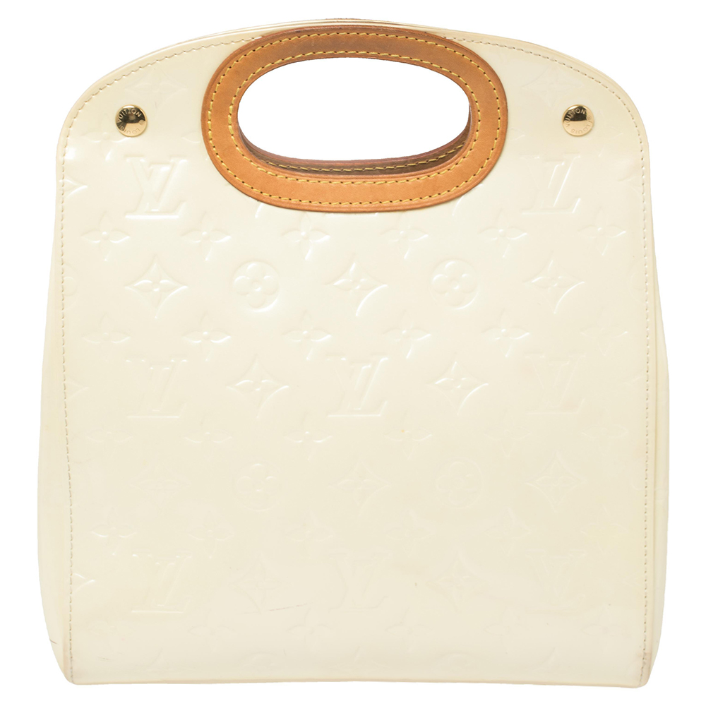 Louis Vuitton Perle Monogram Vernis Leather Maple Drive Bag
