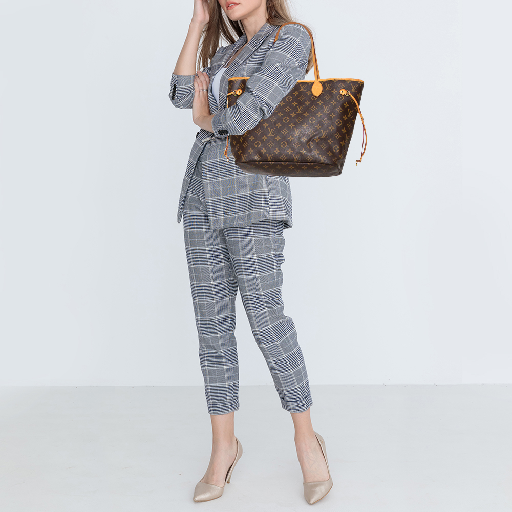 Louis Vuitton Monogram Canvas Neverfull MM Bag, Brown
Louis Vuitton Monogram Canvas Neverfull MM Bag, Brown