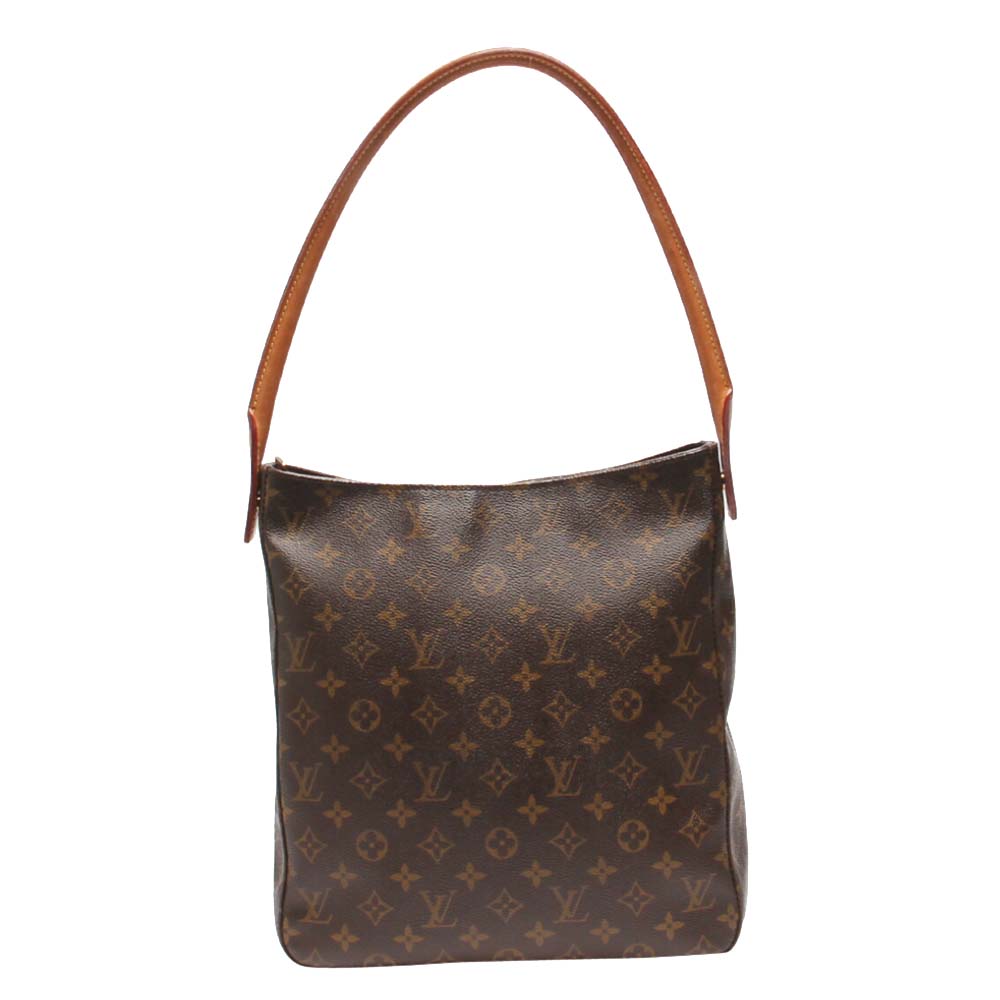 Louis Vuitton Brown Canvas Looping GM Shoulder Bags