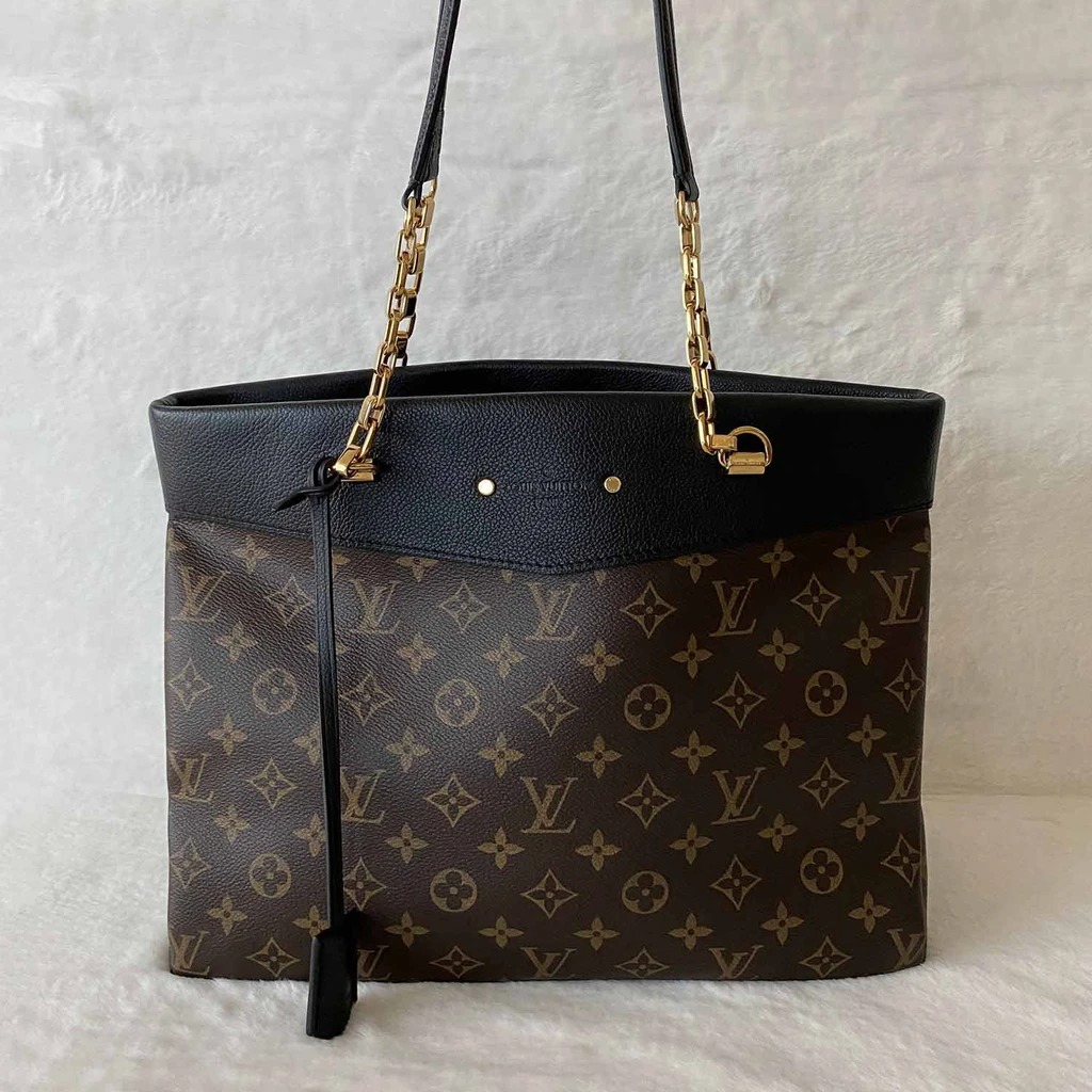 Louis Vuitton Monogram Canvas Pallas Shopper Tote Bag