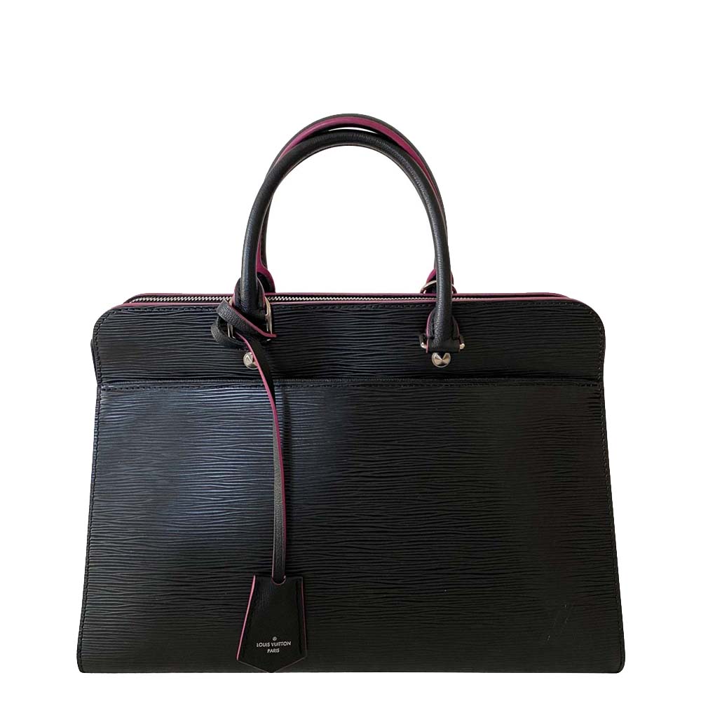 Louis Vuitton Black Epi Leather Vaneau GM Bag
