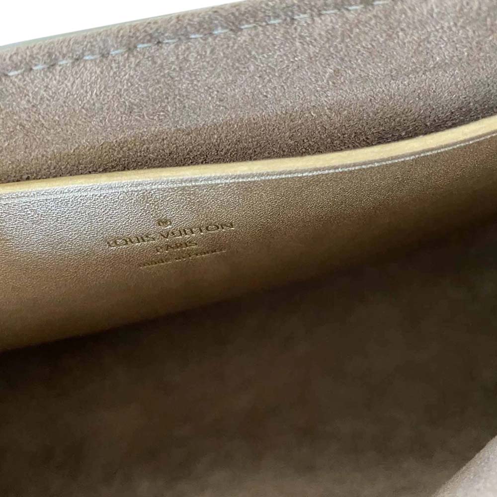 Louis Vuitton Metallic Leather Love Note Clutch