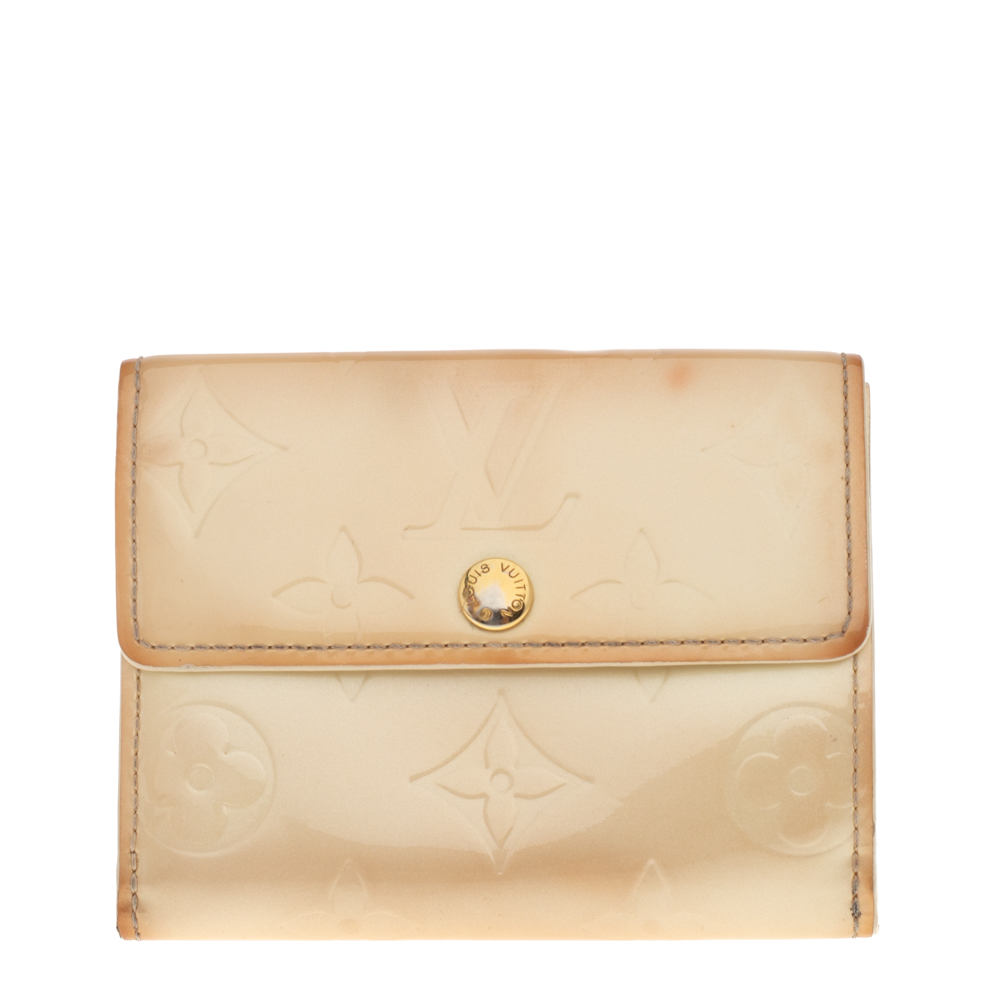 Louis Vuitton Perle Monogram Vernis Ludlow Wallet