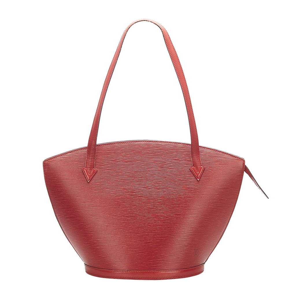 Louis Vuitton Red Epi Leather Saint Jacques Long Strap PM Bag