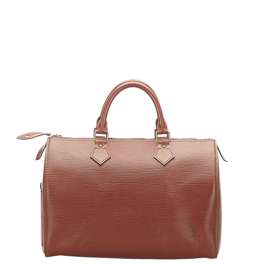 Louis Vuitton Brown Epi Leather Speedy 30 Bag