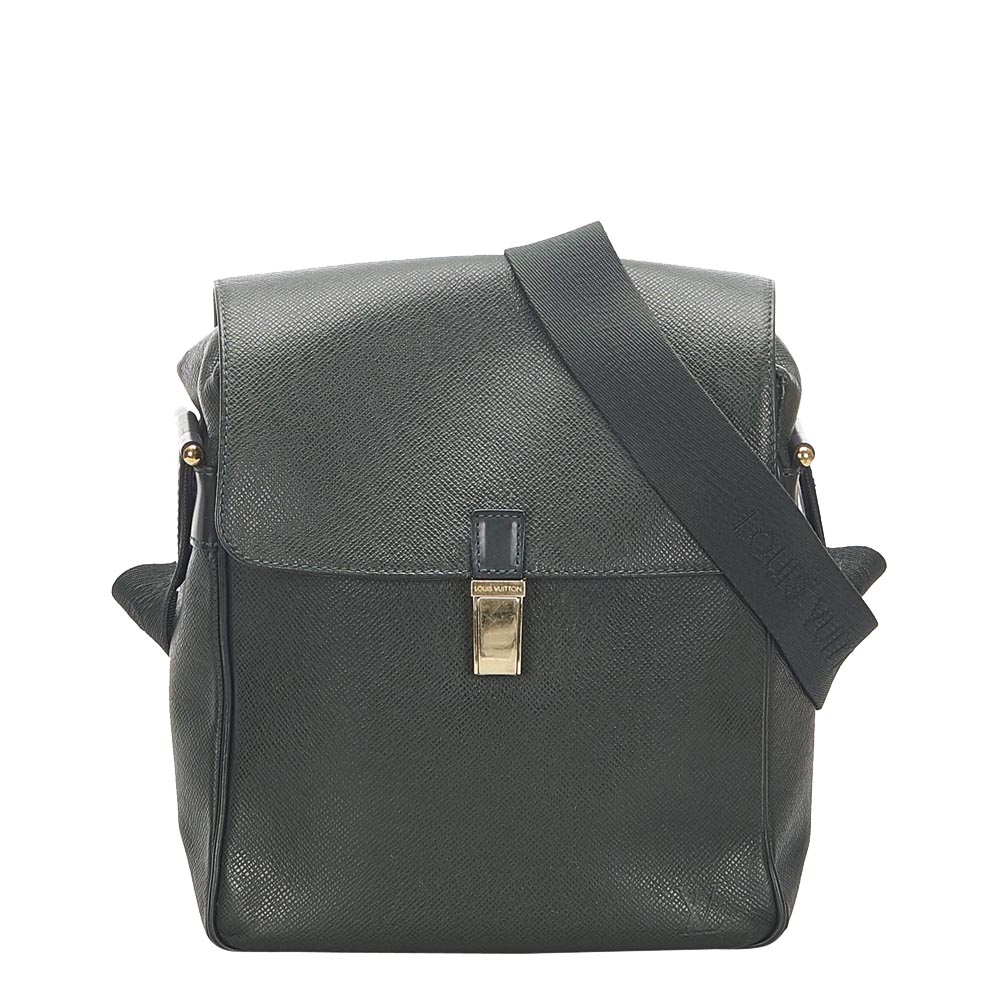 Louis Vuitton Black Leather Yaranga Shoulder Bag